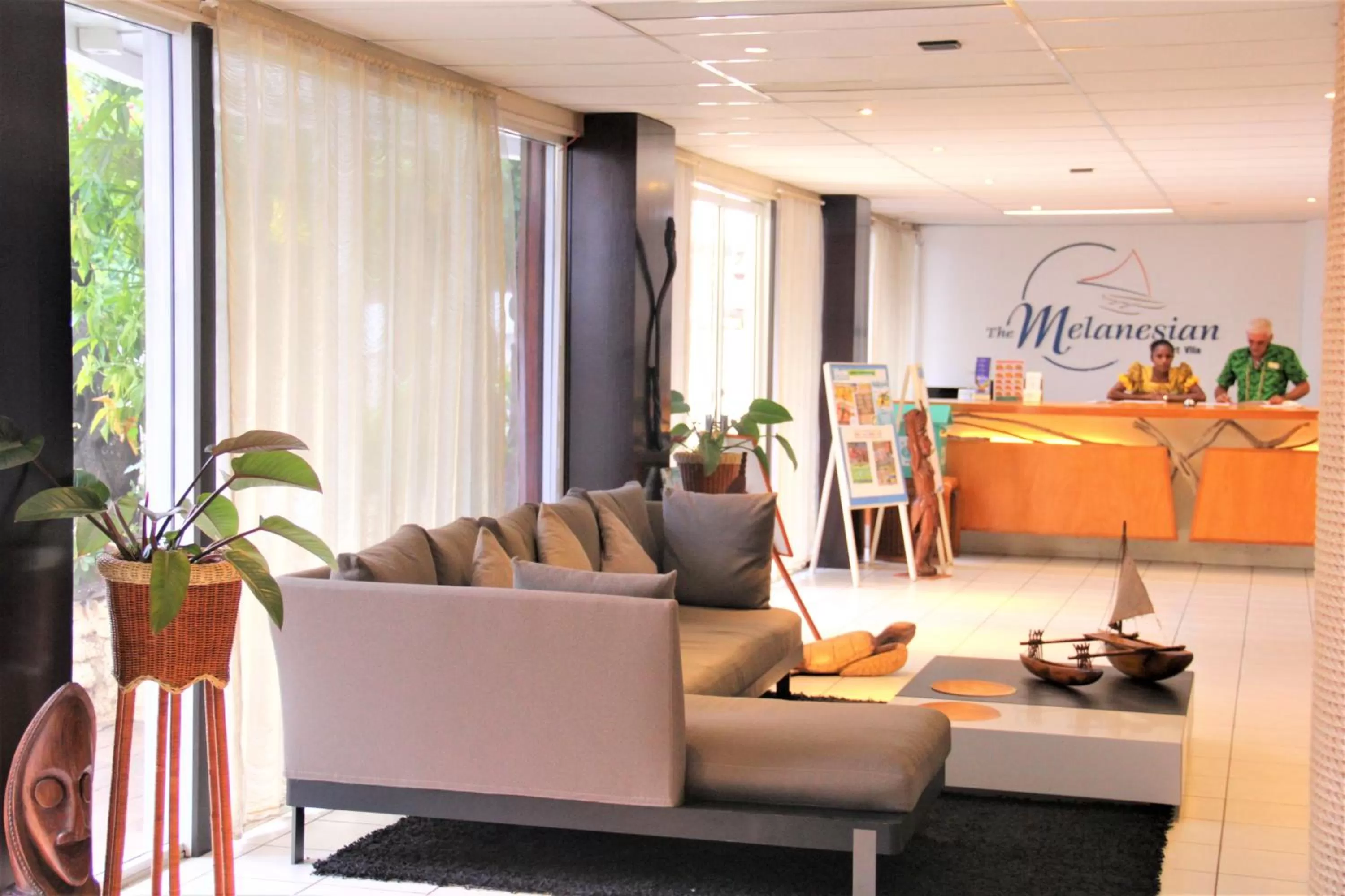 Lobby or reception in The Melanesian Port Vila