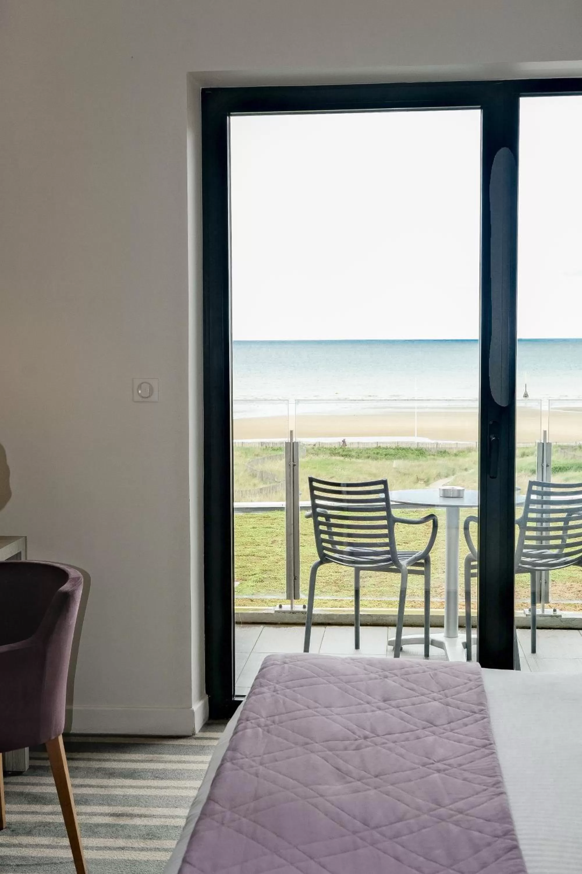 Queen Room with Sea View in Thalazur Cabourg - Hôtel & Spa