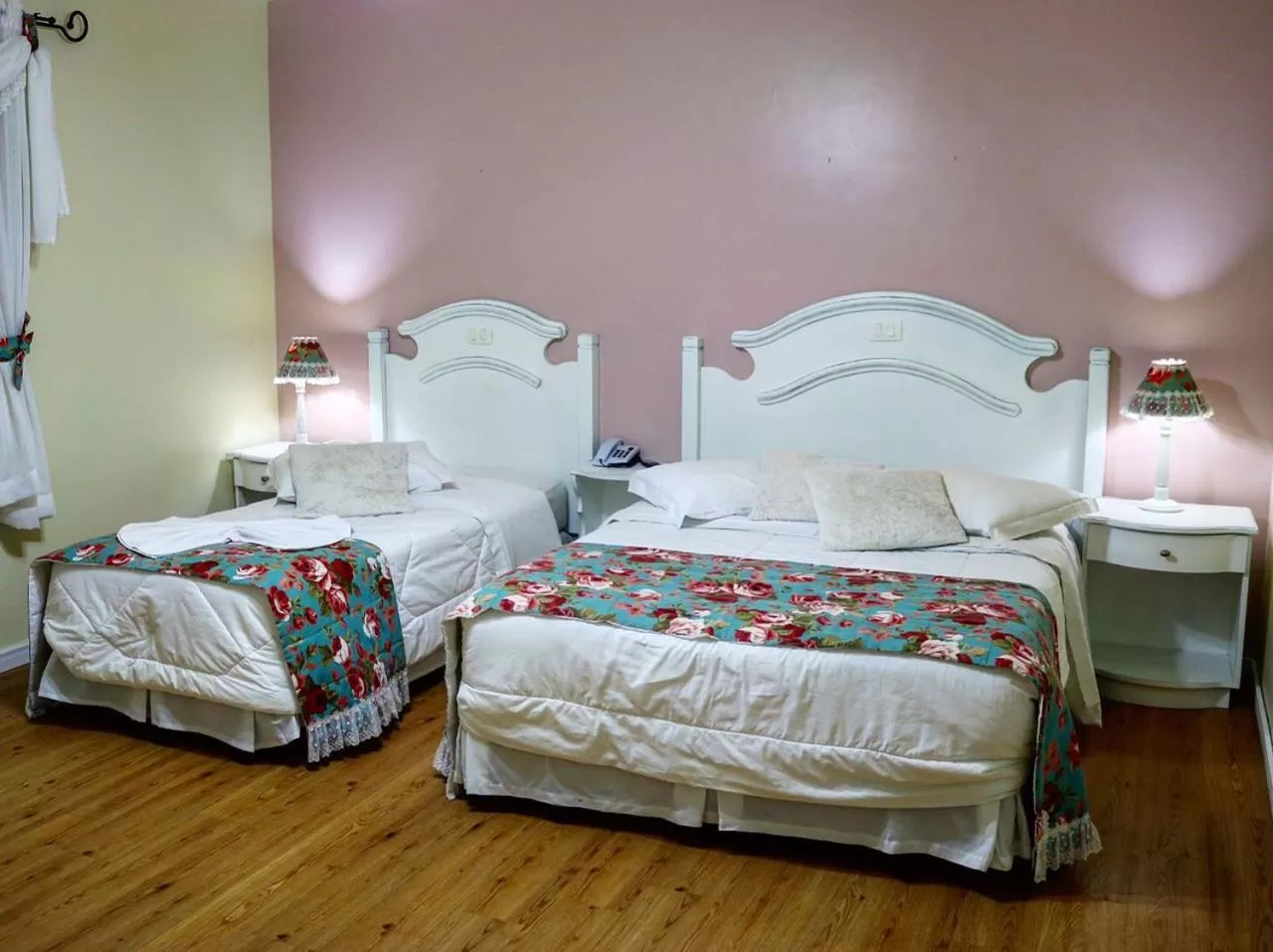 Bed in Pousada dos Anjos