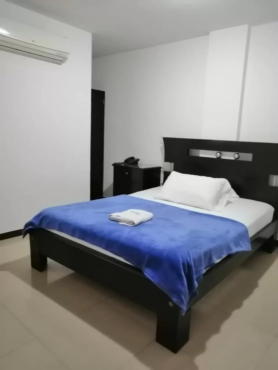 Bed in Hotel Palmeras De Mariana