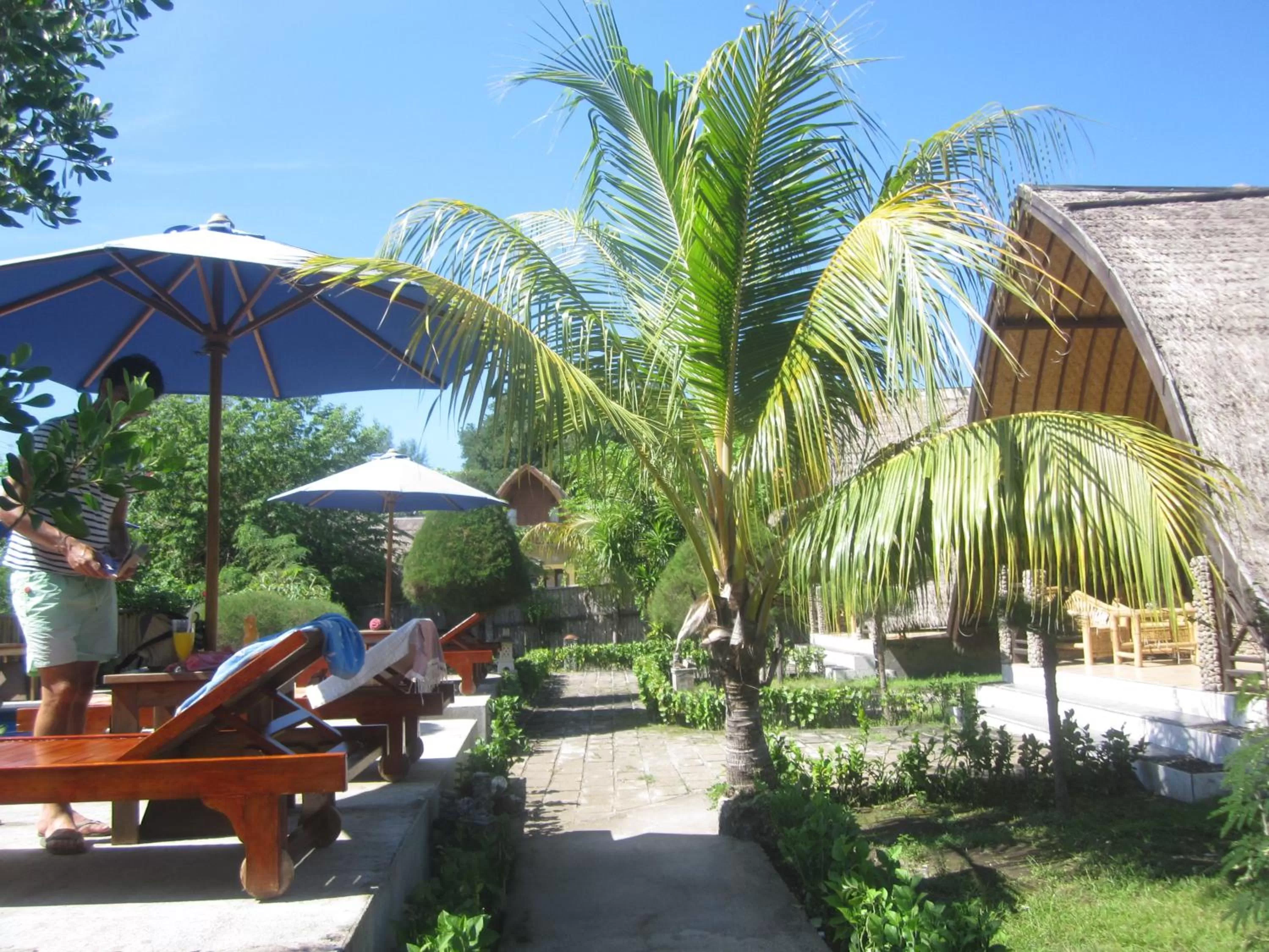 Garden in Sandy Beach Bungalows