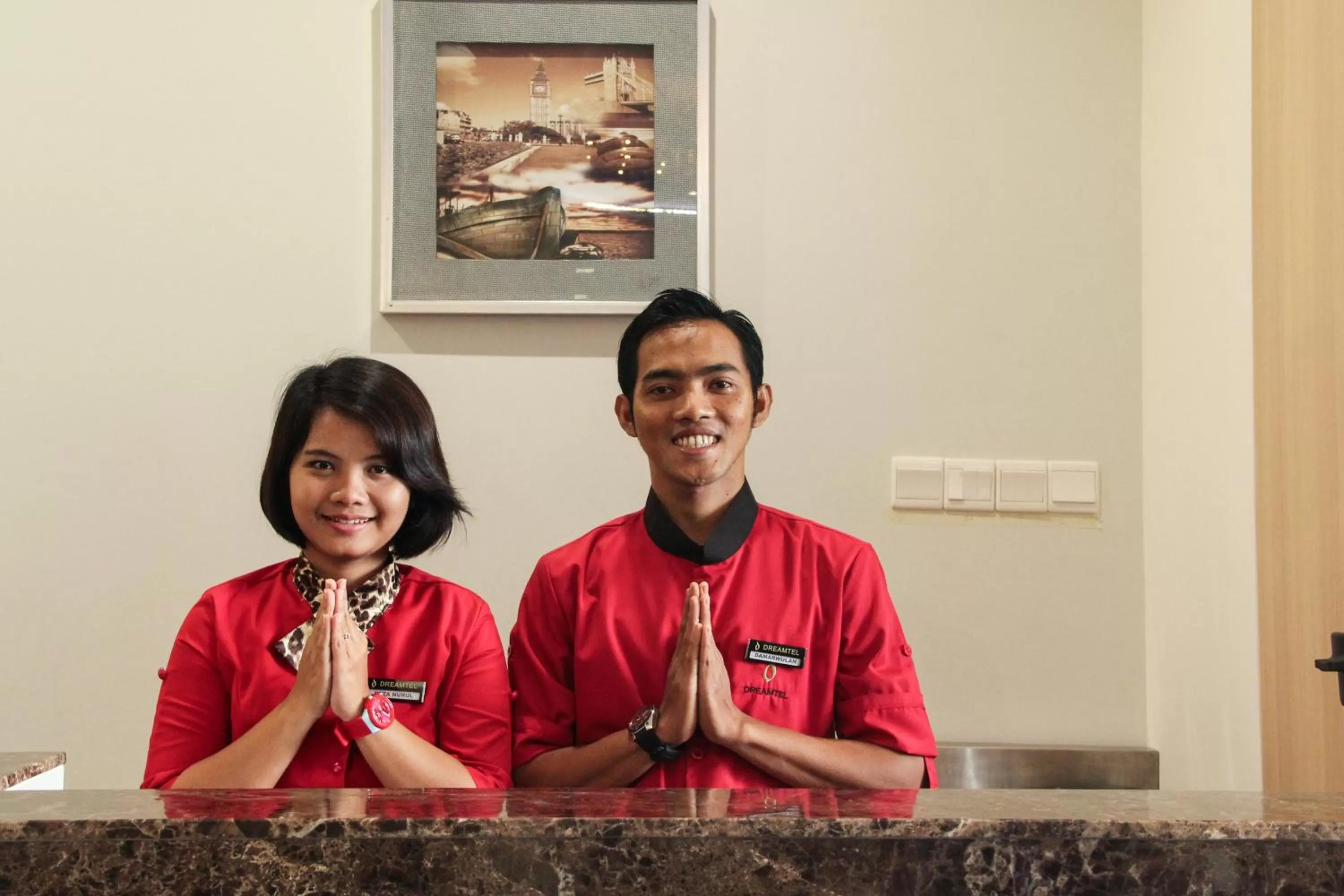 Staff in Dreamtel Jakarta