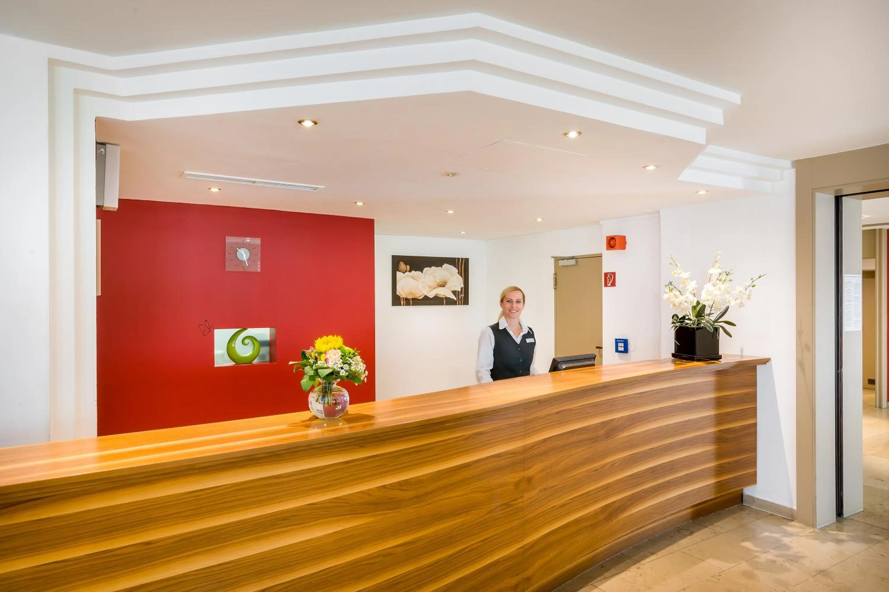 Lobby or reception in Hotel Rega Stuttgart