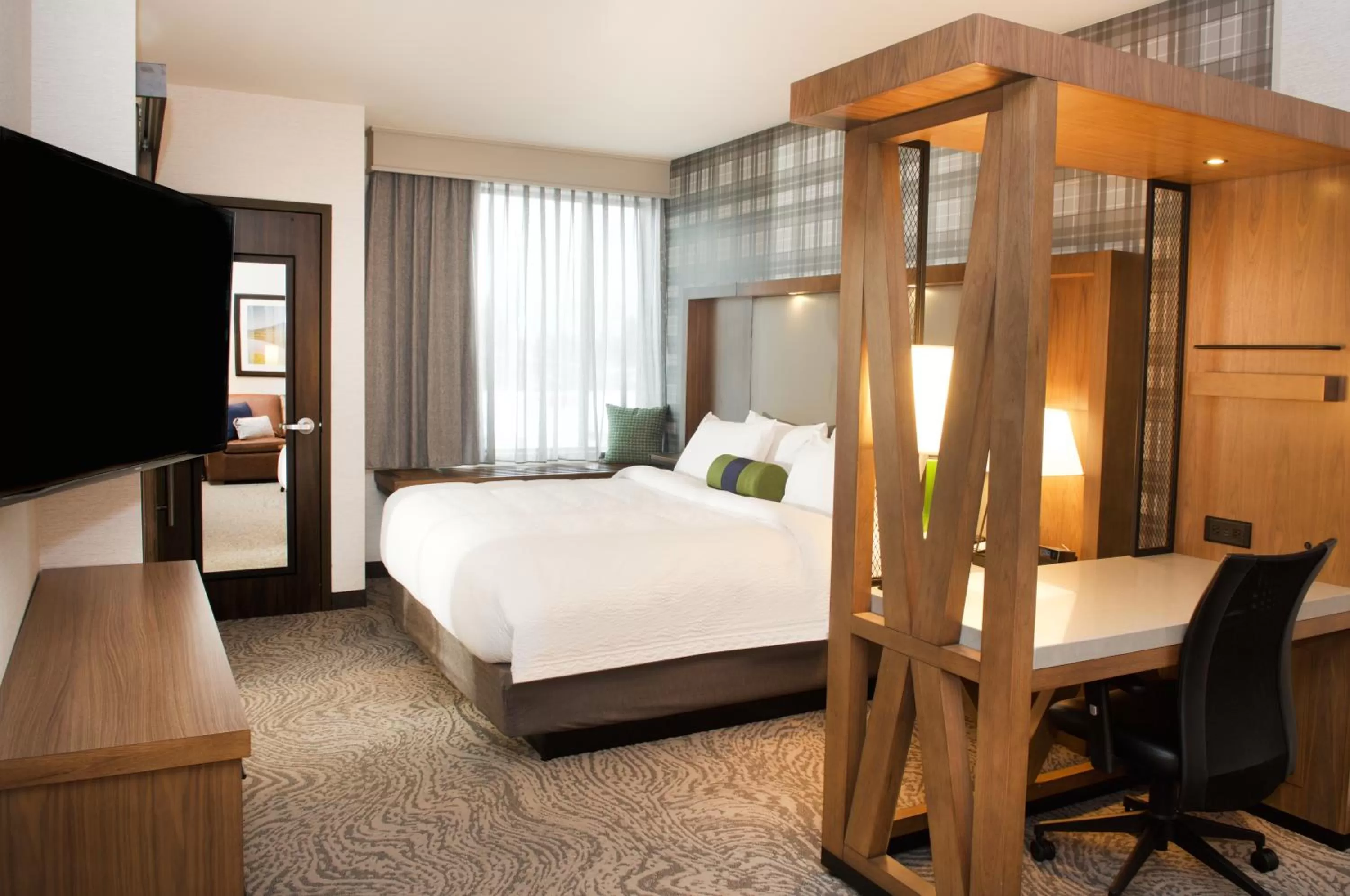 King Suite with Sofa Bed - Hearing Accessible in SpringHill Suites by Marriott Bend