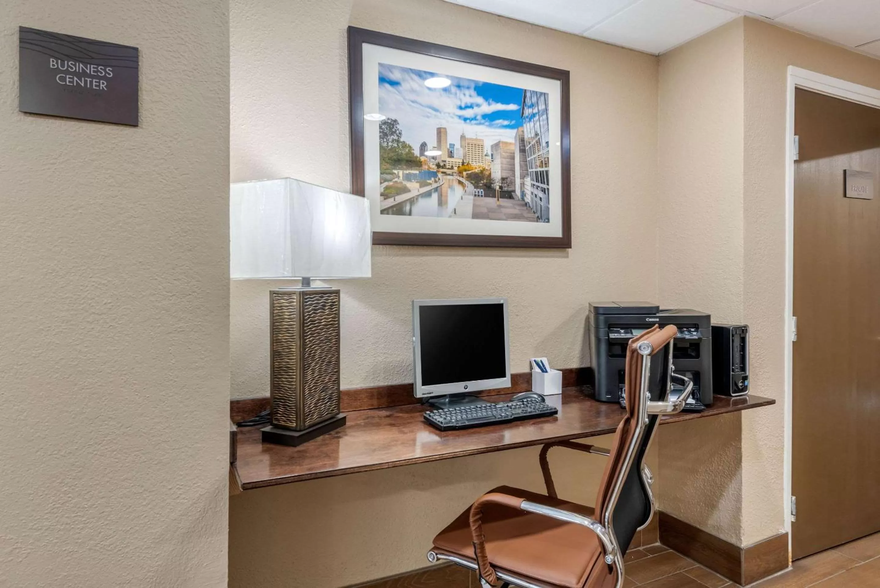 On site in Comfort Inn Indianapolis South