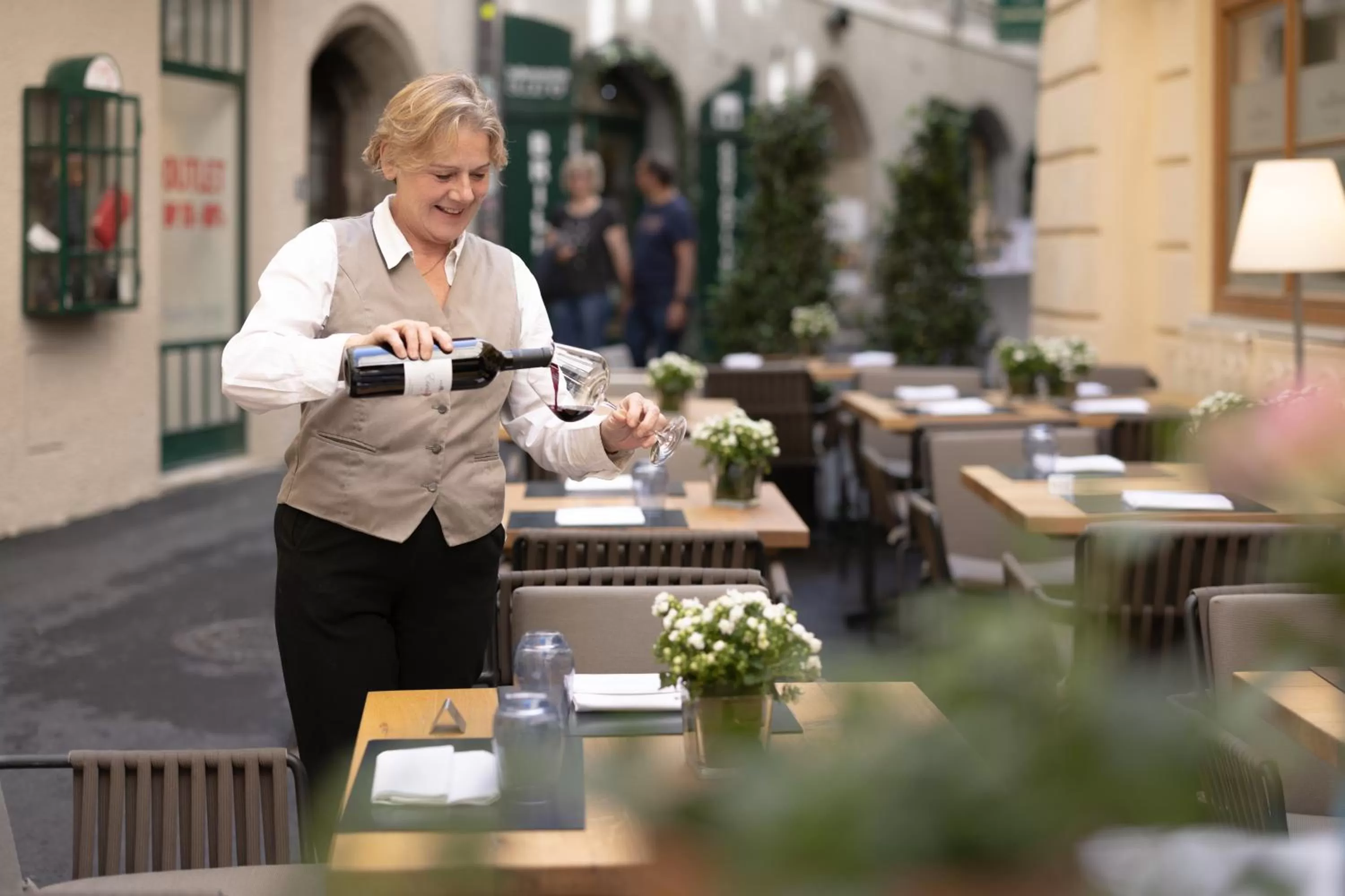 Staff in Small Luxury Hotel Goldgasse