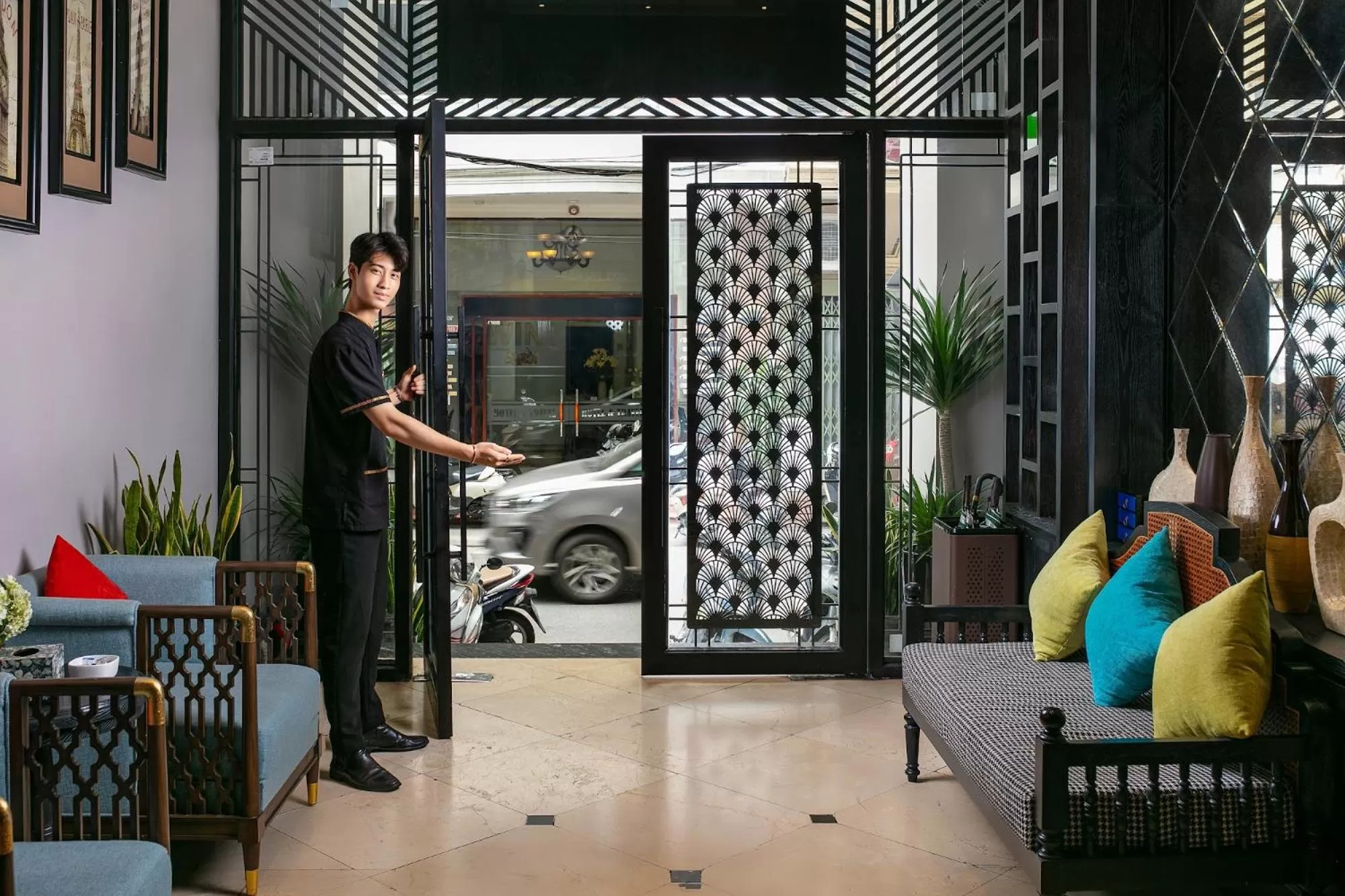 Staff in Scent Premium Hotel