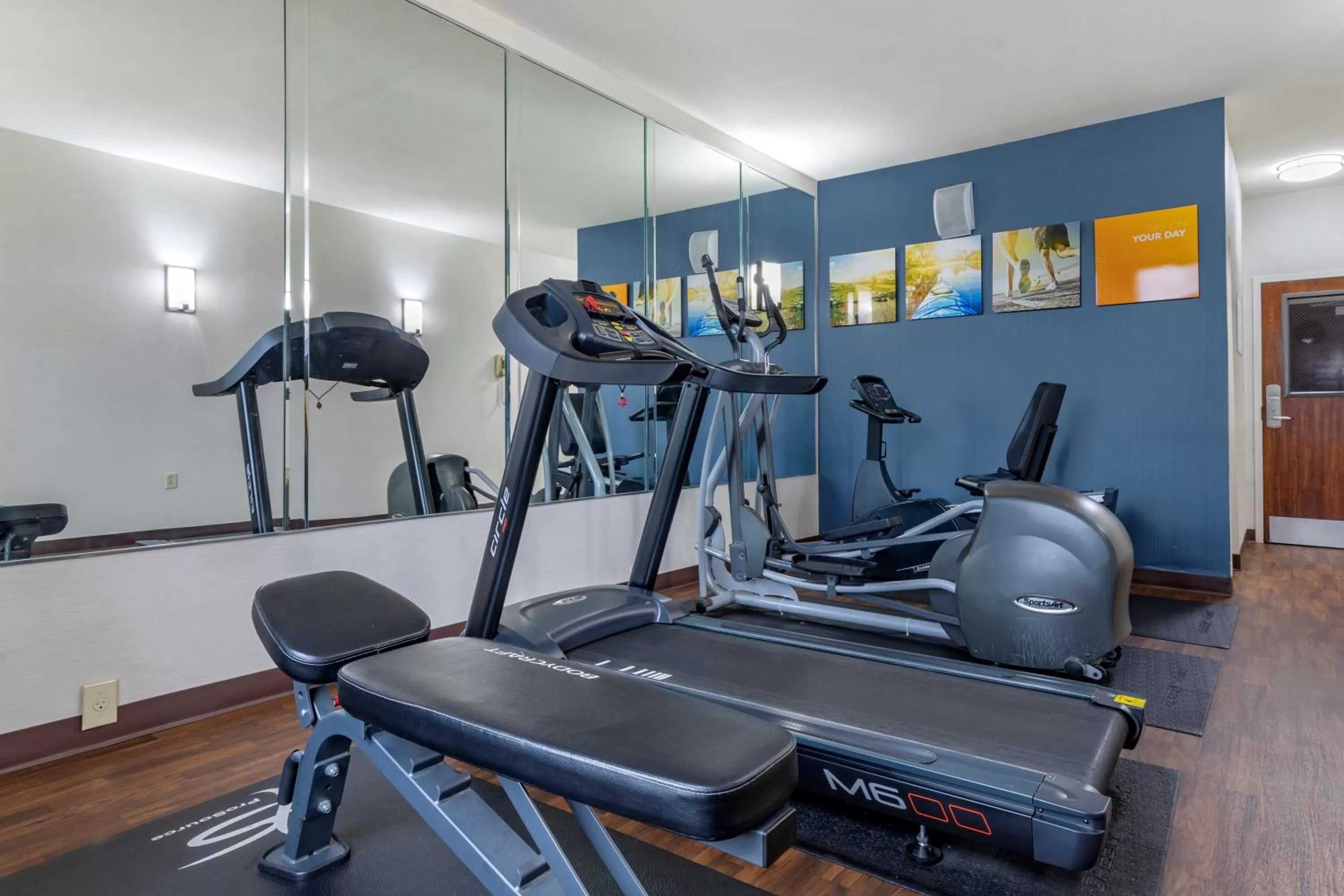 Fitness centre/facilities in Comfort Inn Shelby