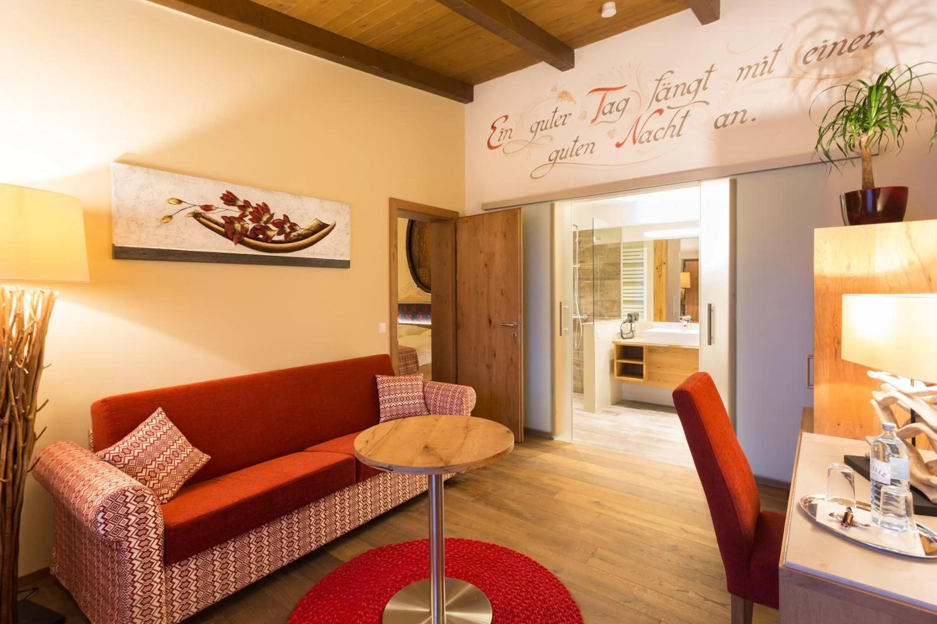 Living room in Hotel Schlof Guat