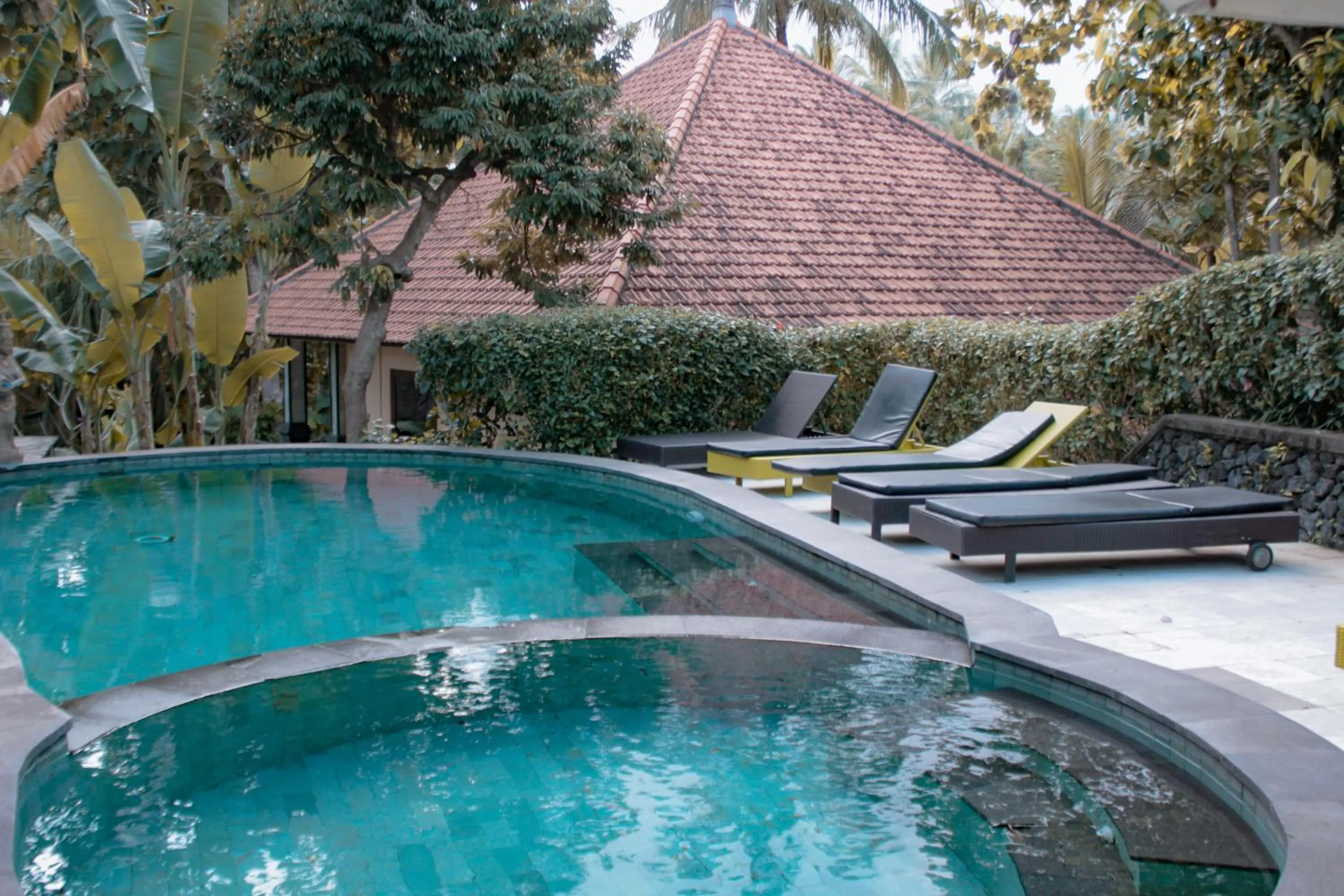 Swimming pool in Argasoka Bungalows