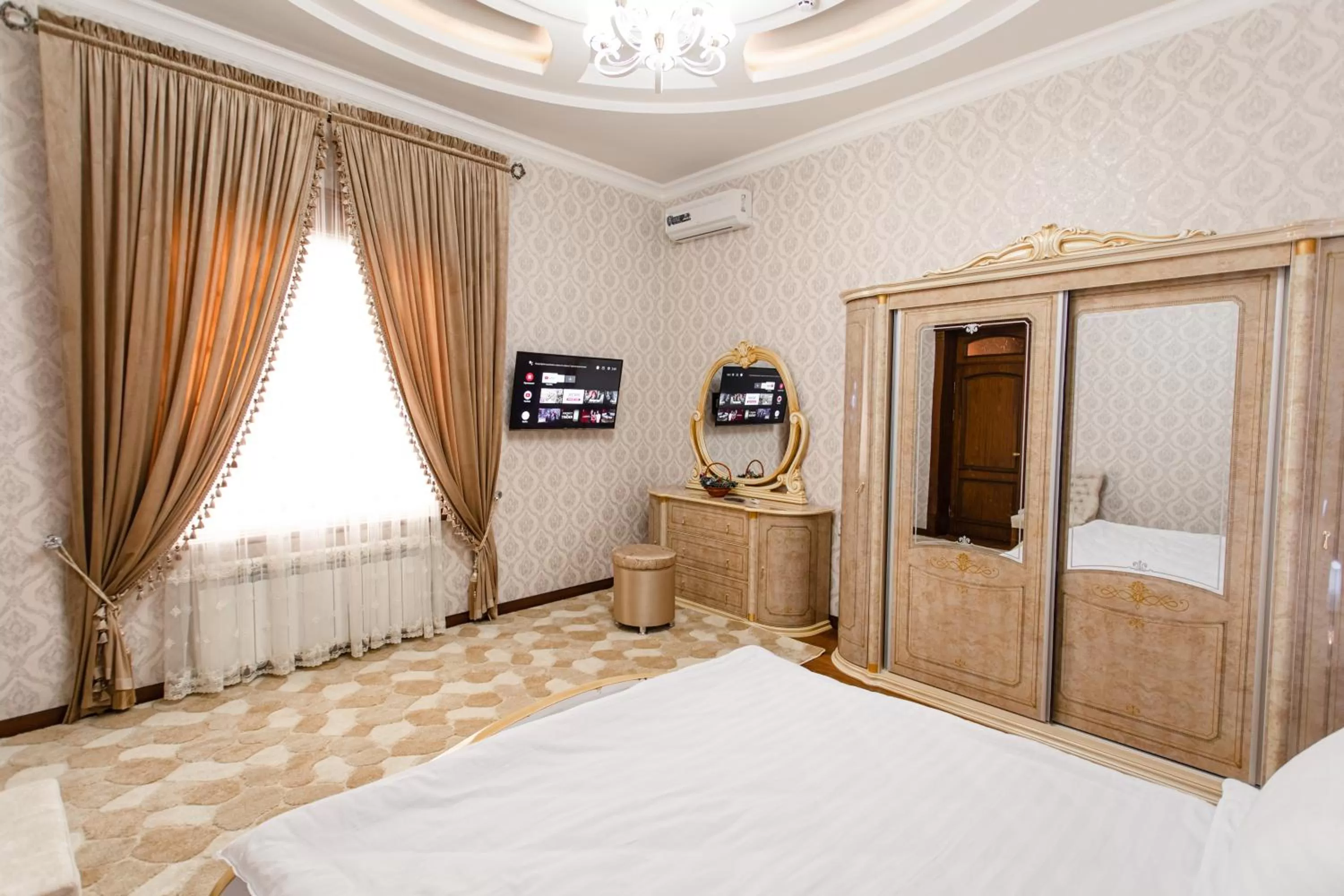 Photo of the whole room, Bed in Diyor Gold Hotel