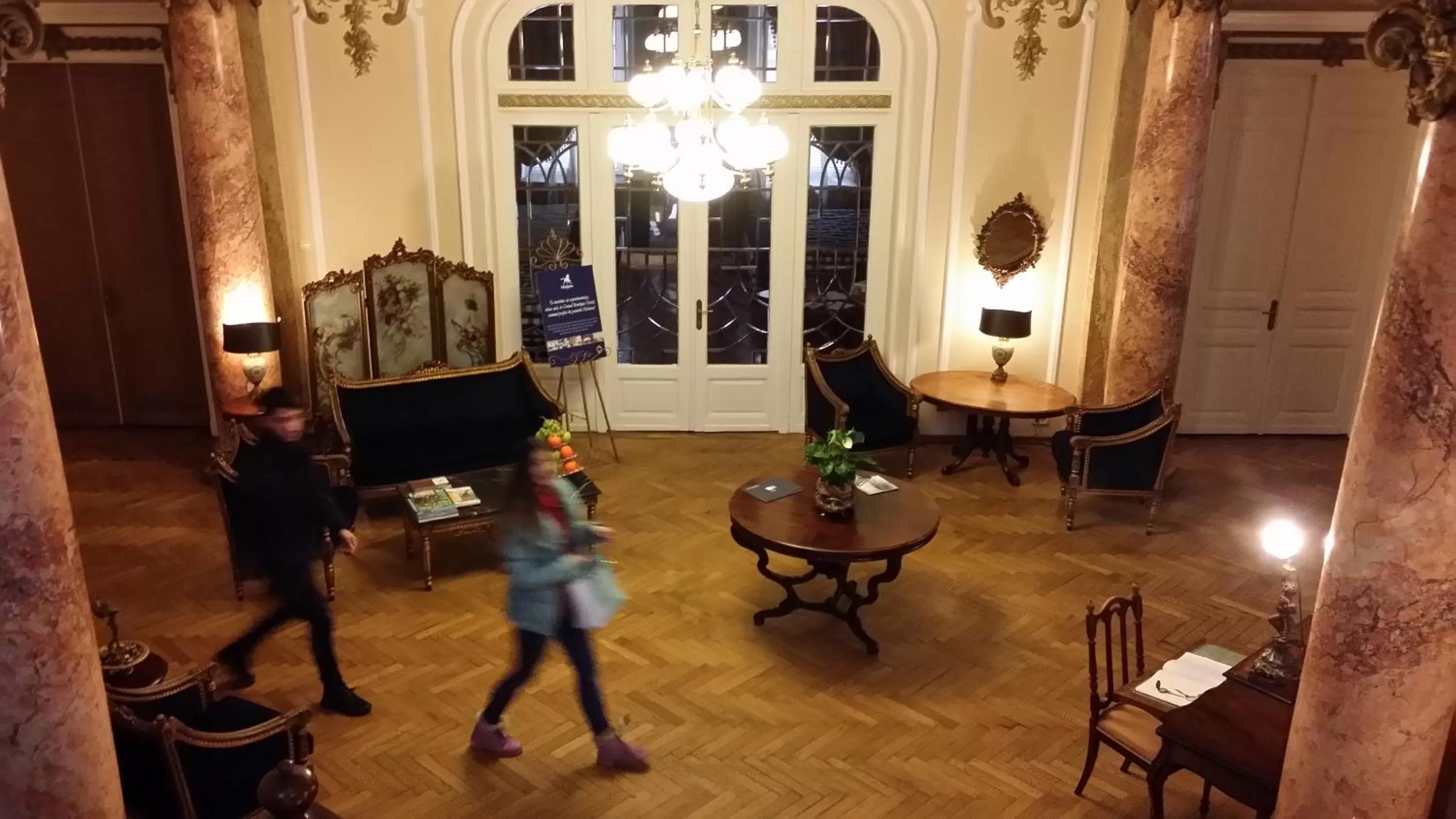 Guests in Grand Boutique Hotel