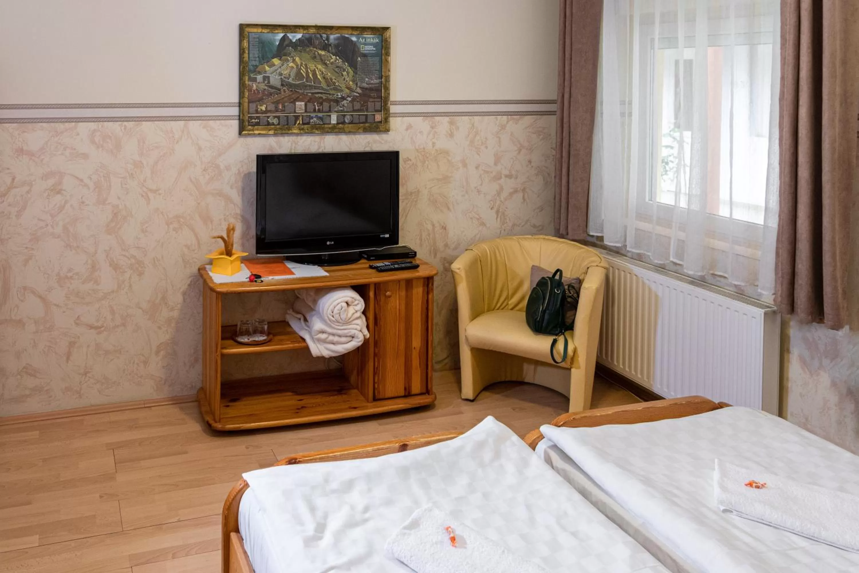 TV/Entertainment Center in Hotel Zéta