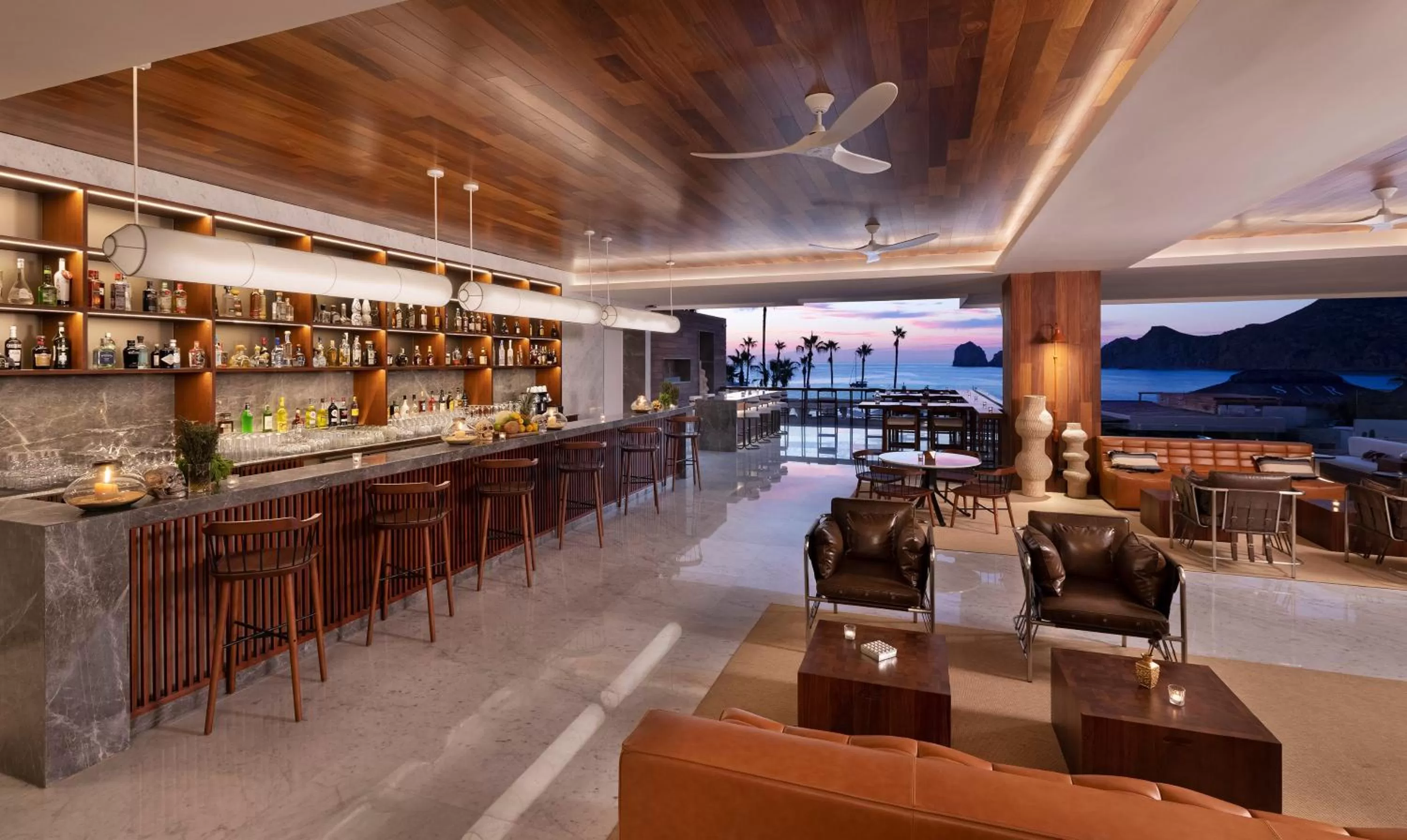 Lounge or bar in ME Cabo by Meliá