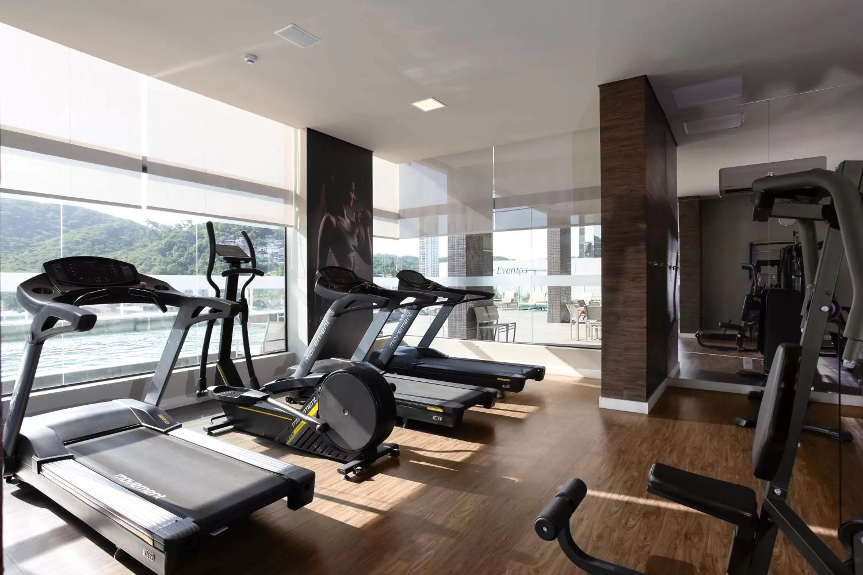 Fitness centre/facilities in Hilton Garden Inn Praia Brava