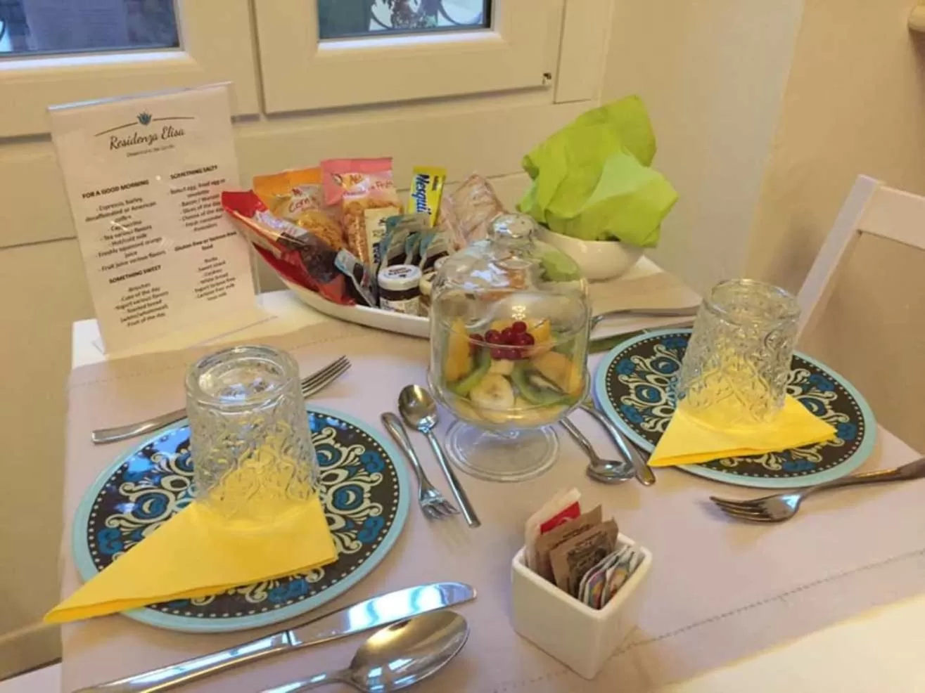 Food in Residenza Elisa