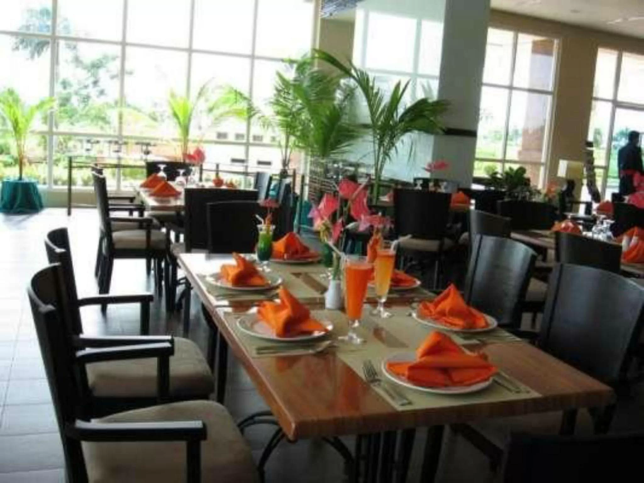 Restaurant/Places to Eat in La Mirada Residence Condo, Large 1 bedroom ,Ocean views, Breakfast, fast WiFi , Netflix, beach resort