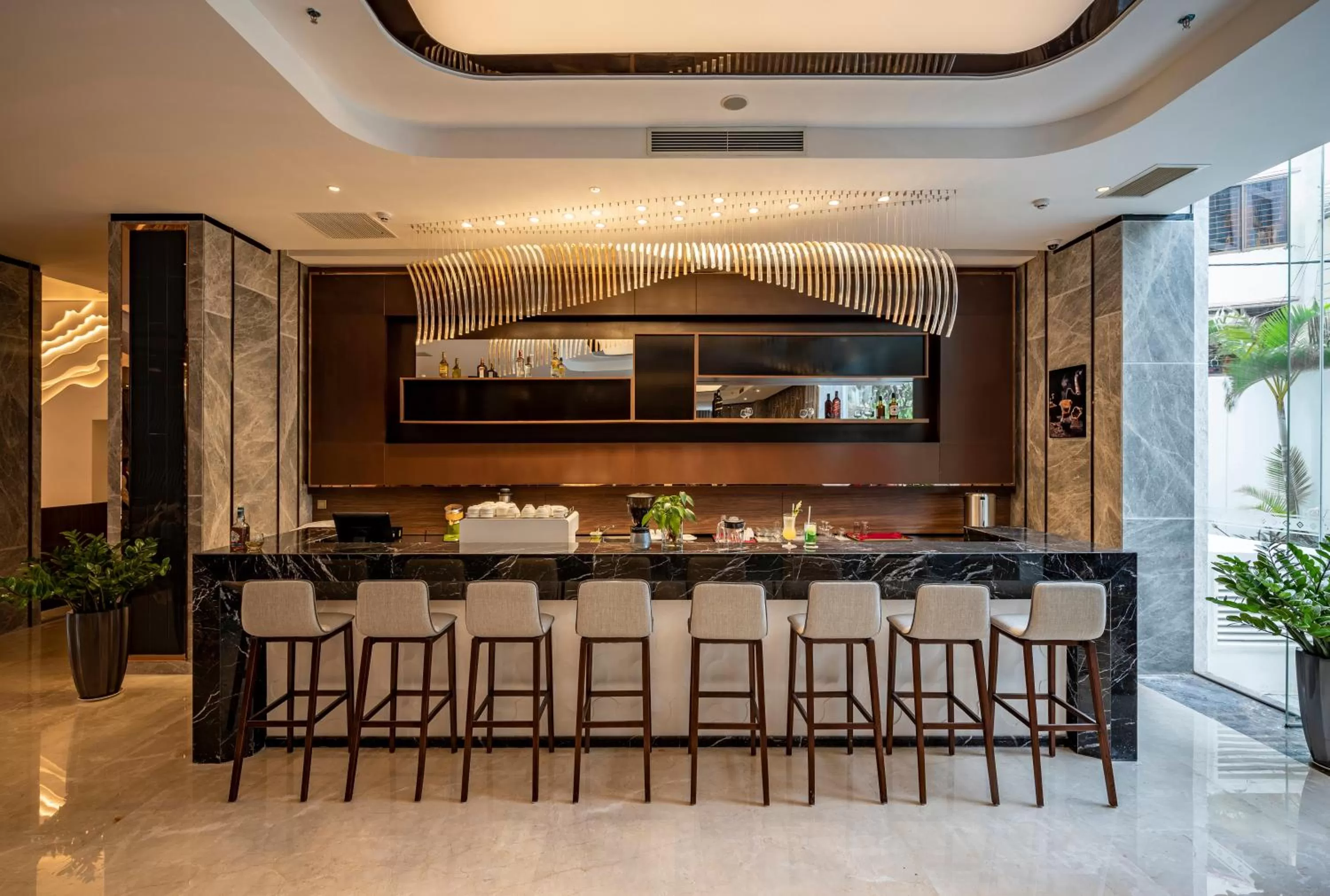 Lounge or bar in Muong Thanh Luxury Saigon Hotel