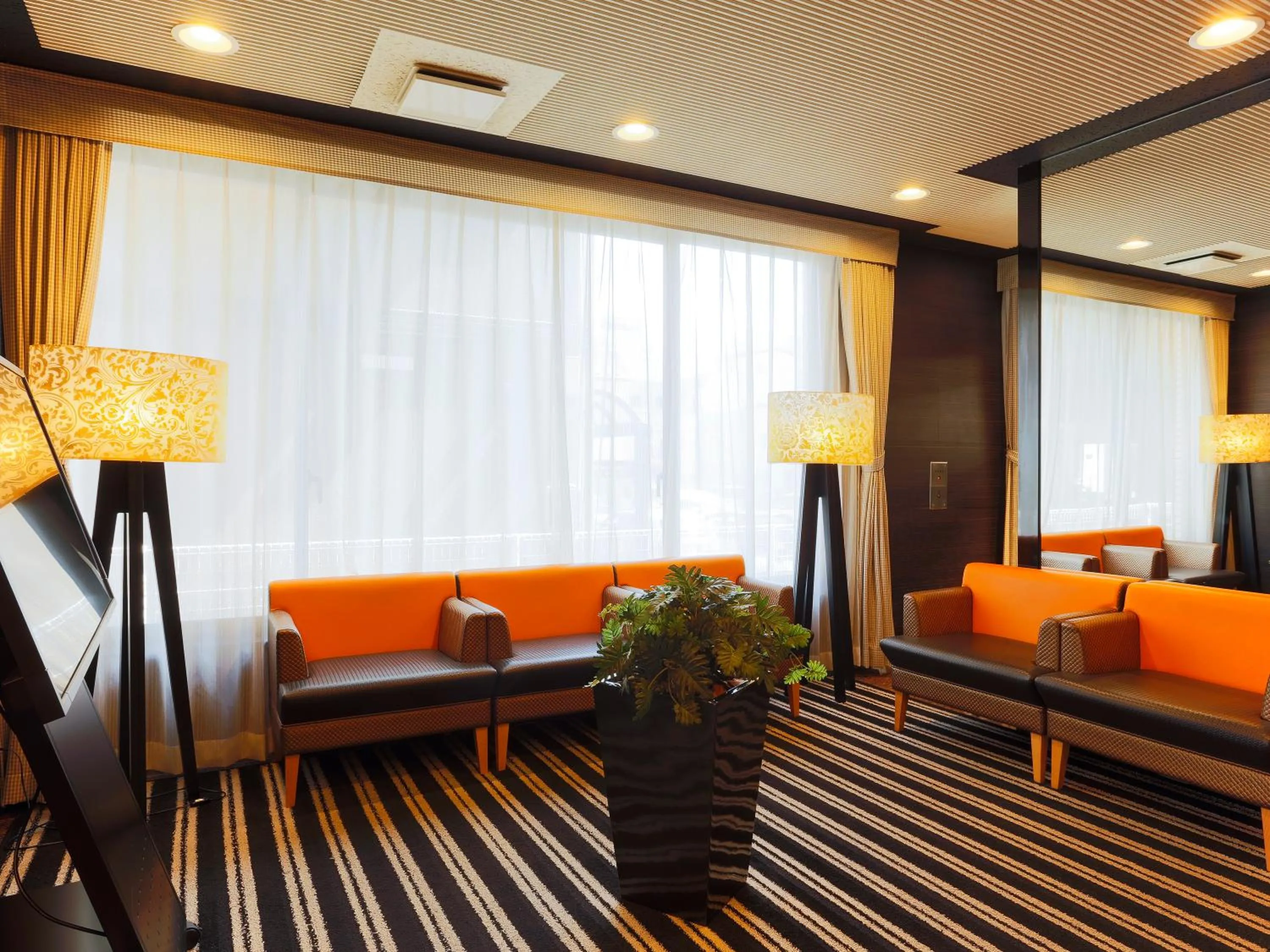 Lobby or reception in APA Hotel Aomori Ekihigashi