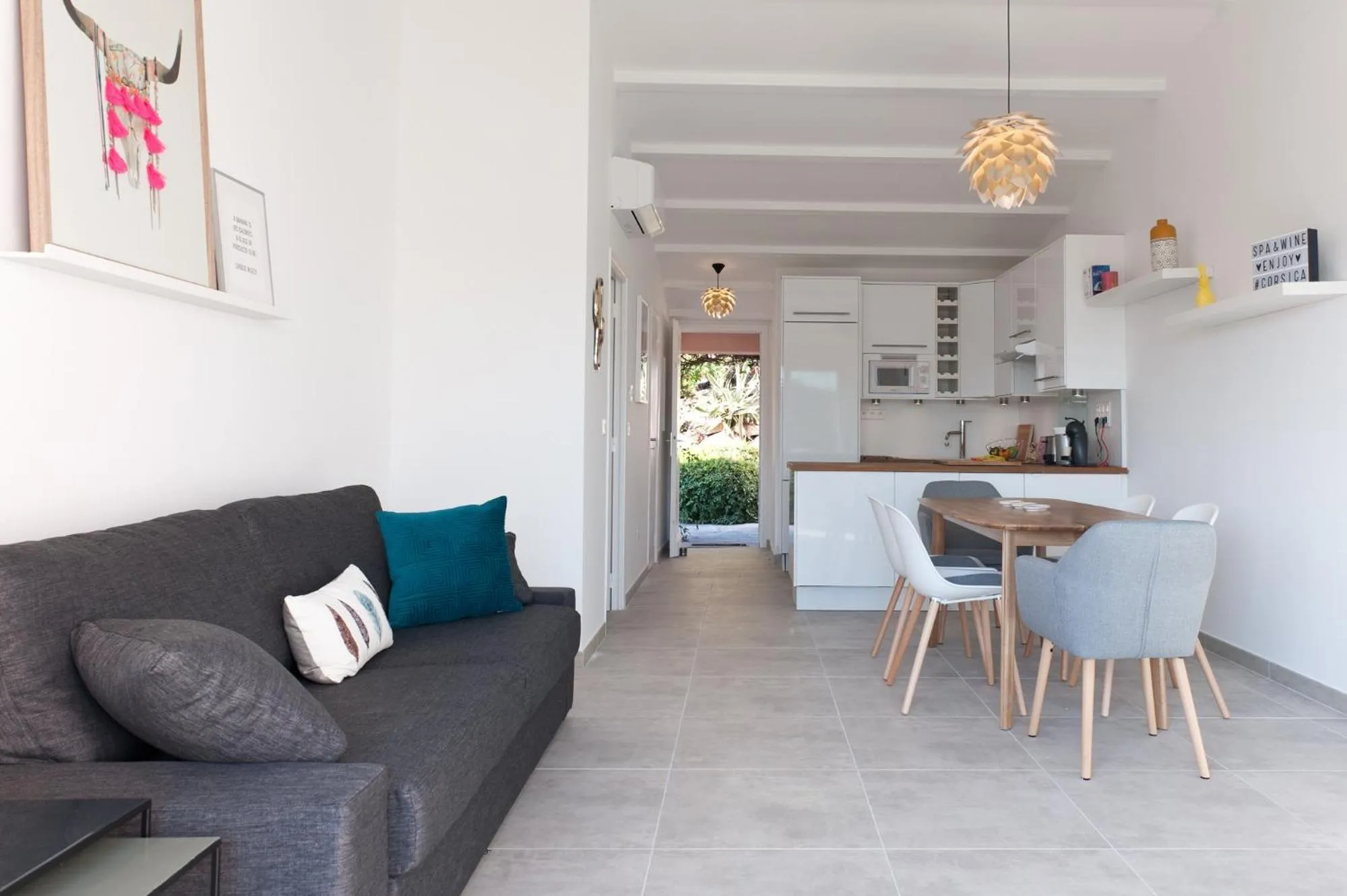 Living room in Résidence Marina Di Santa Giulia