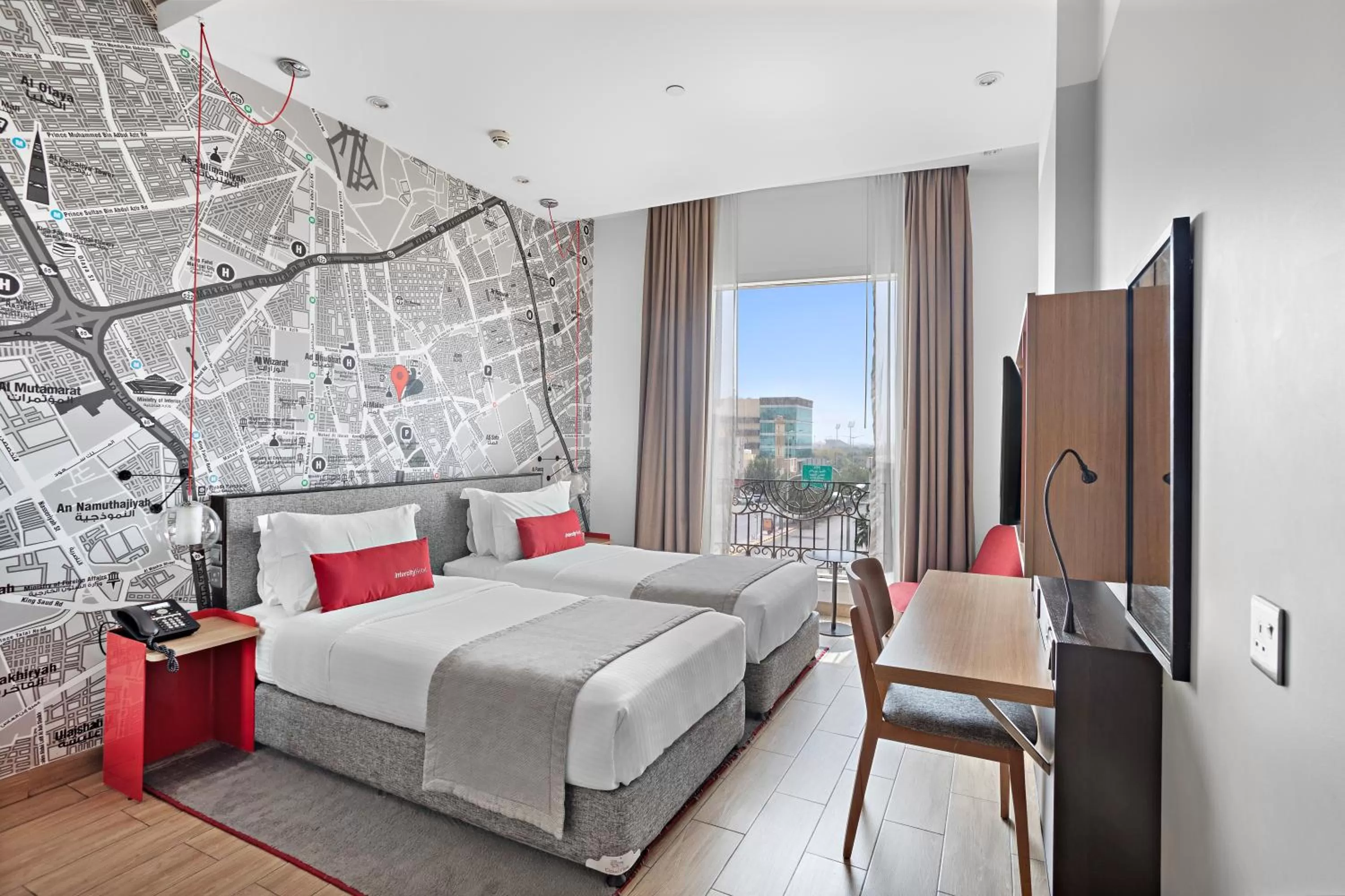 Photo of the whole room, Bed in IntercityHotel Riyadh Malaz