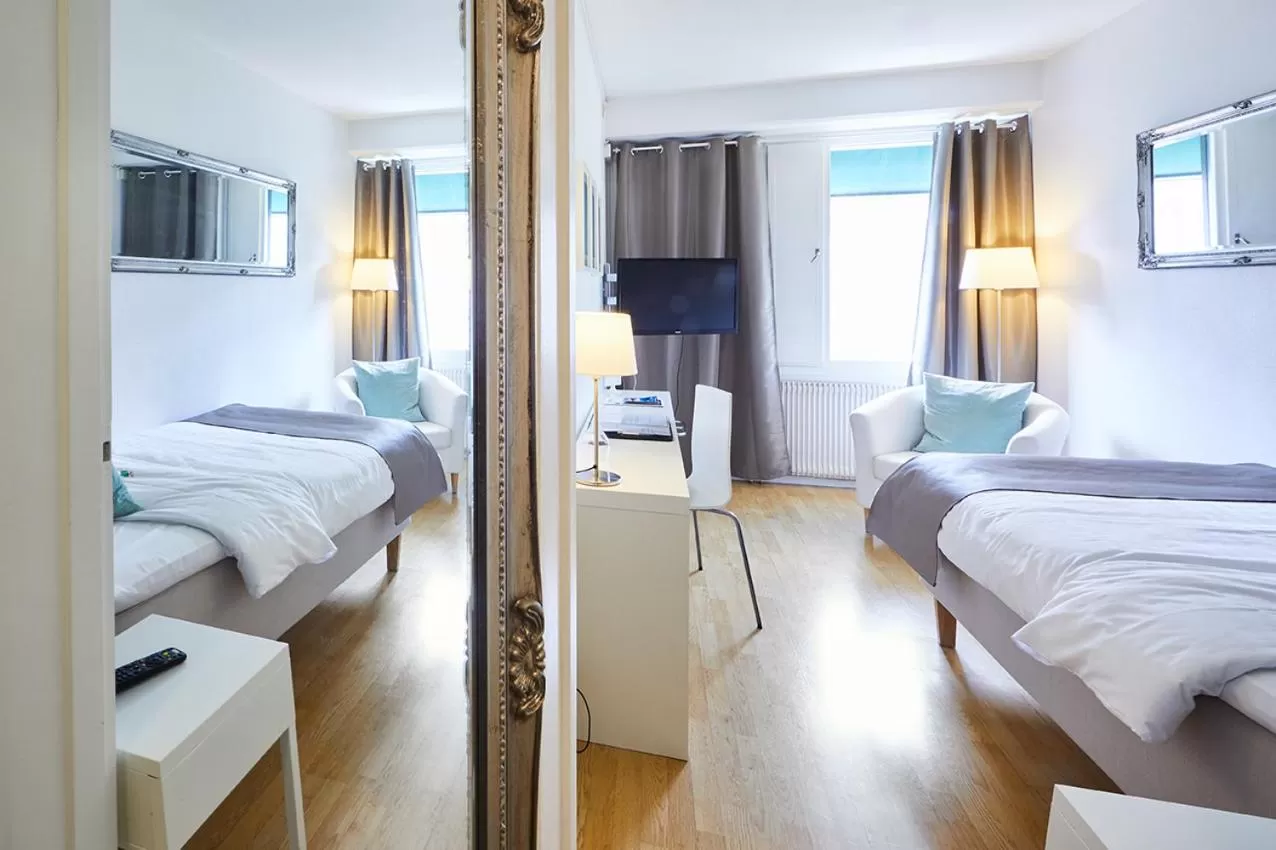 Bed in Hotell Västerås