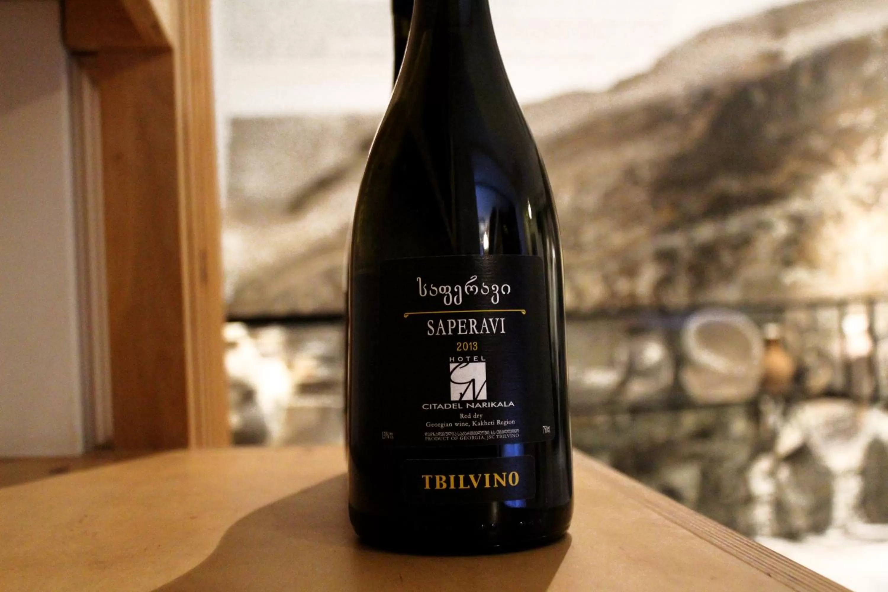 Food and drinks in Citadel Narikala Hotel