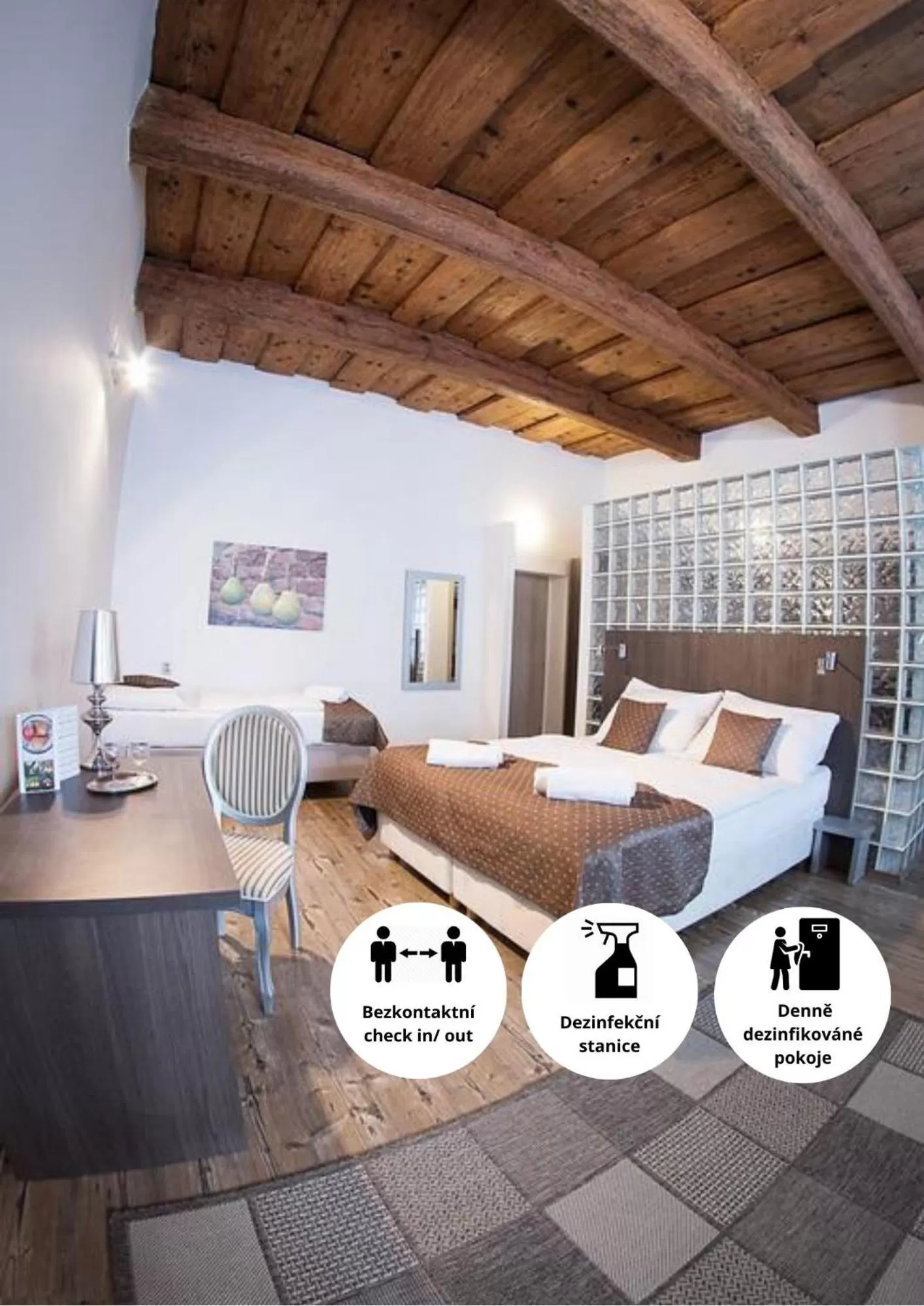 Living room in Hotel U Tří hrušek suites & apartments