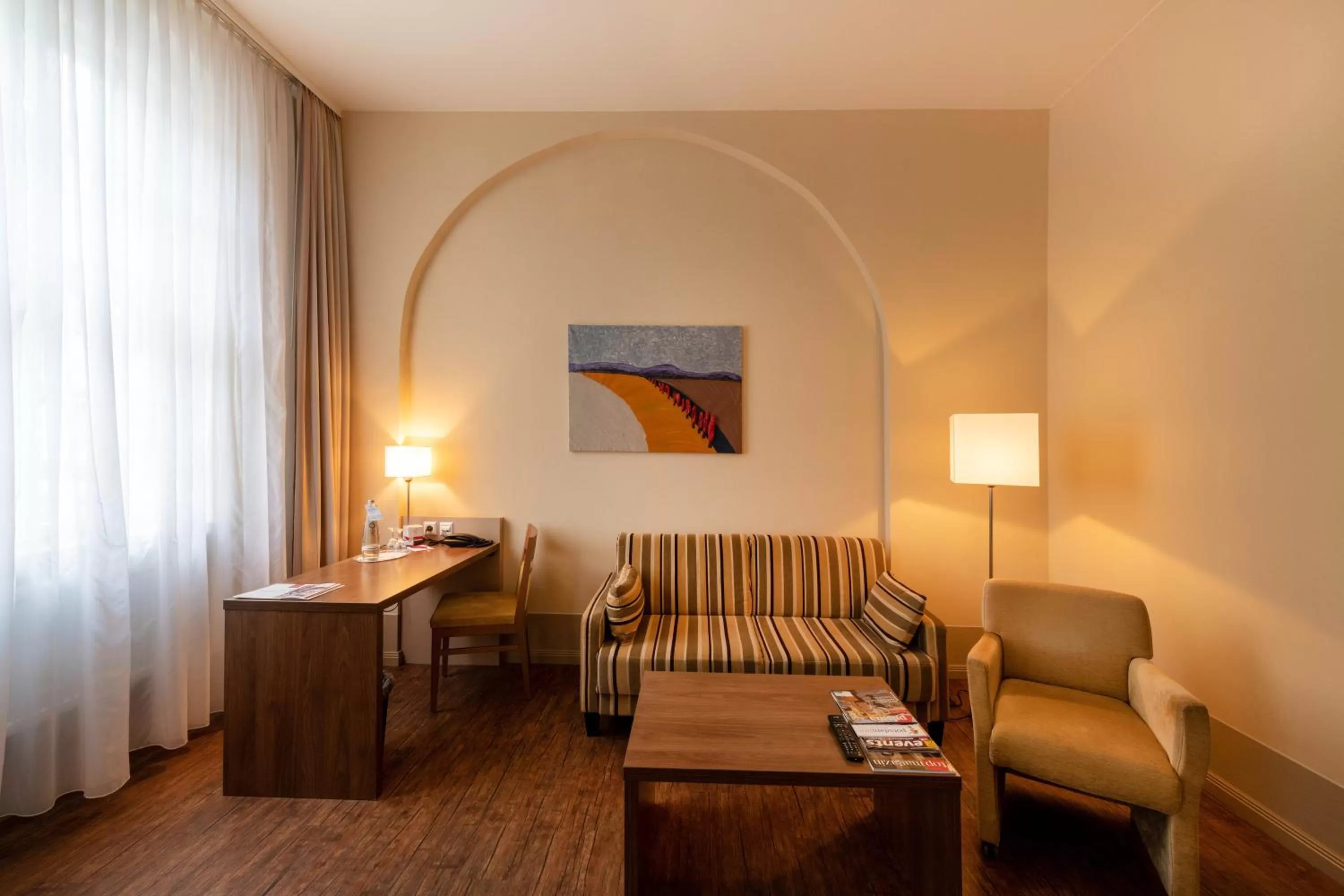 Photo of the whole room, Seating Area in Hotel am Großen Waisenhaus