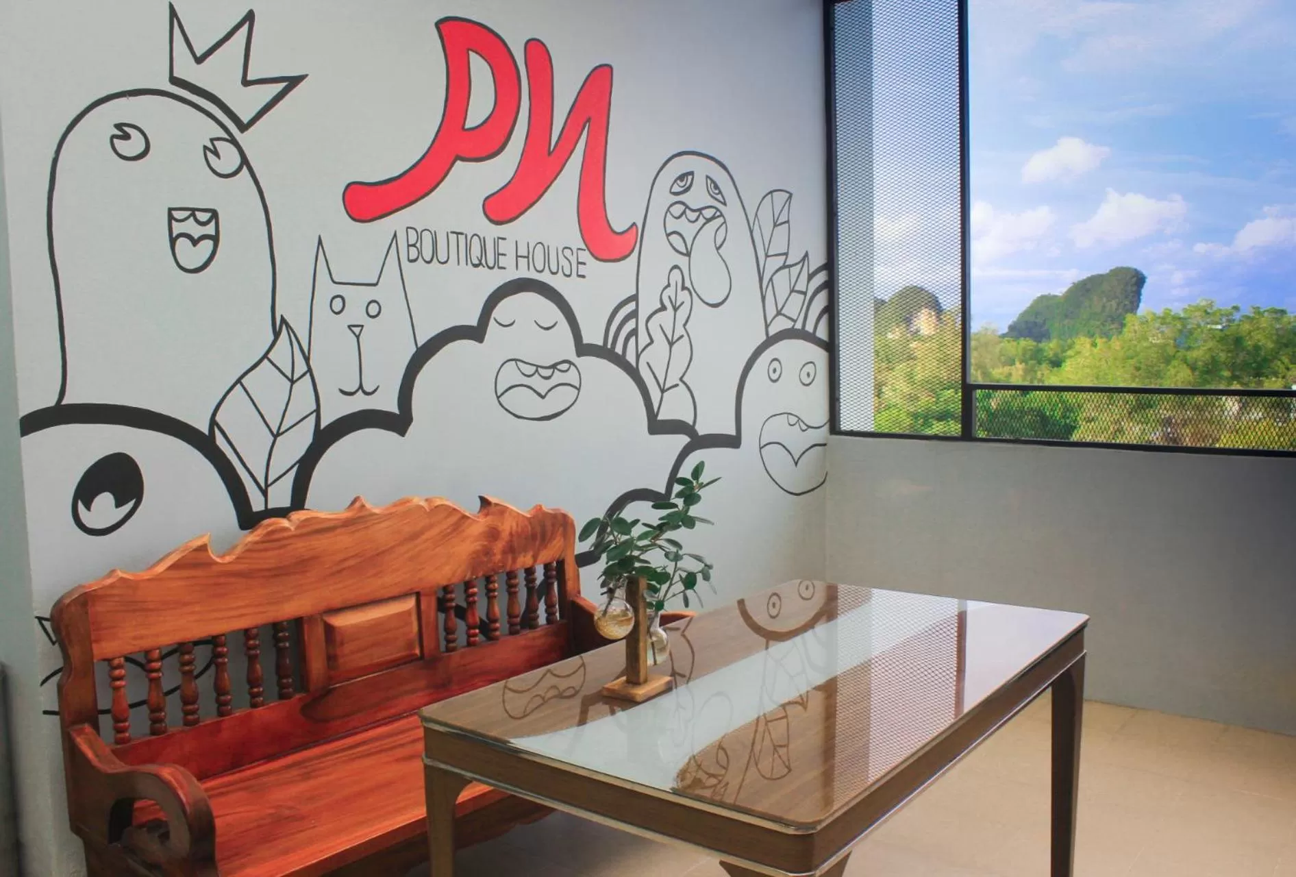 Balcony/Terrace in Krabi P.N. Boutique House