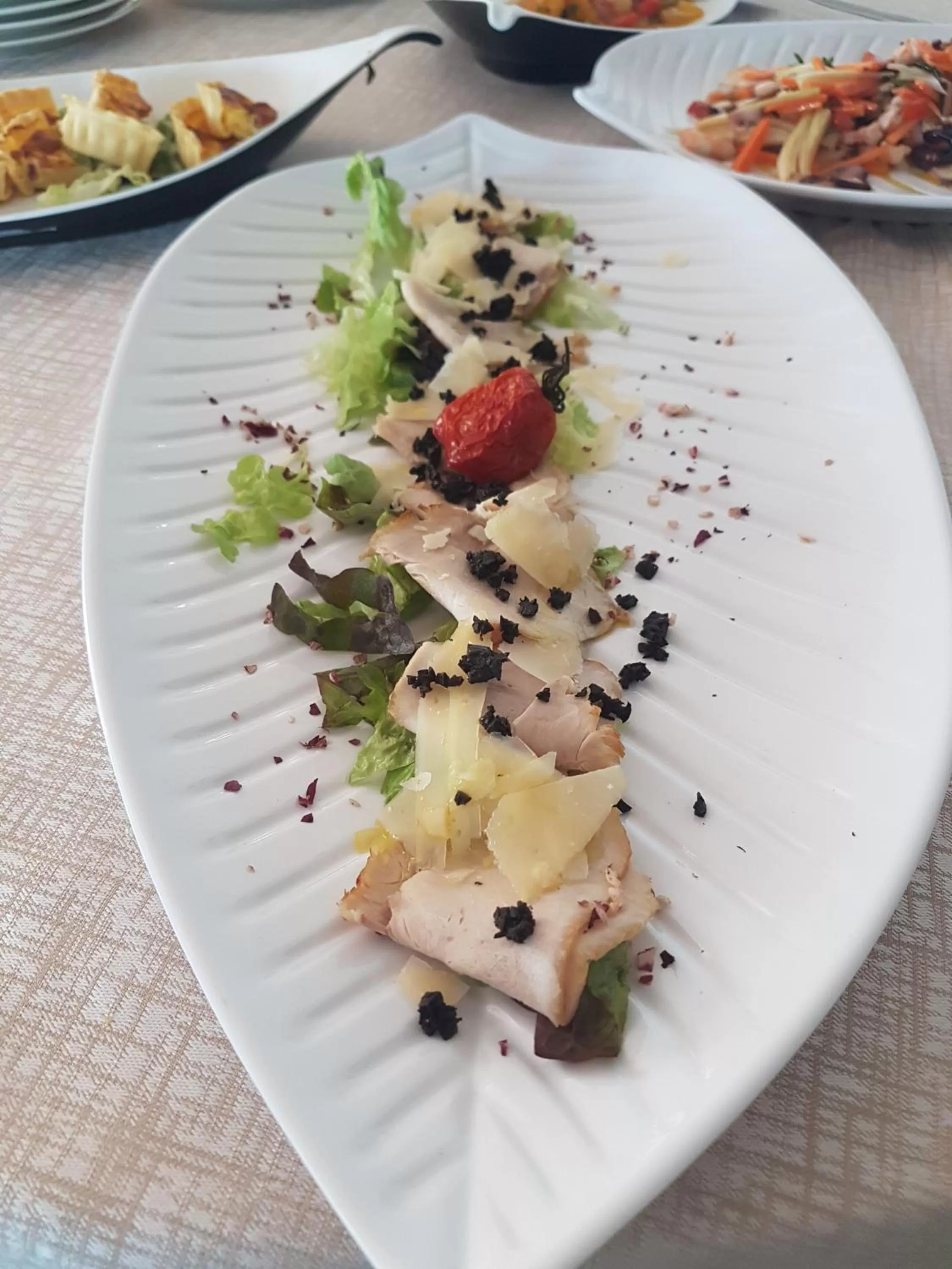 Food and drinks in Hotel Du Soleil