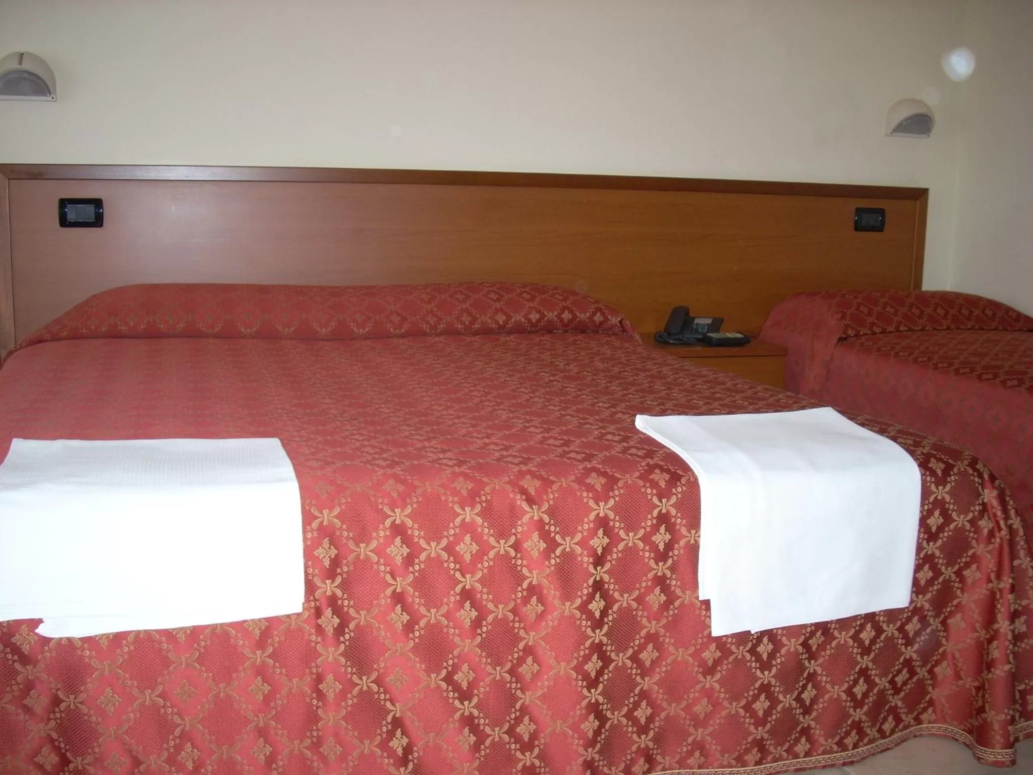 Bed in Hotel Margherita