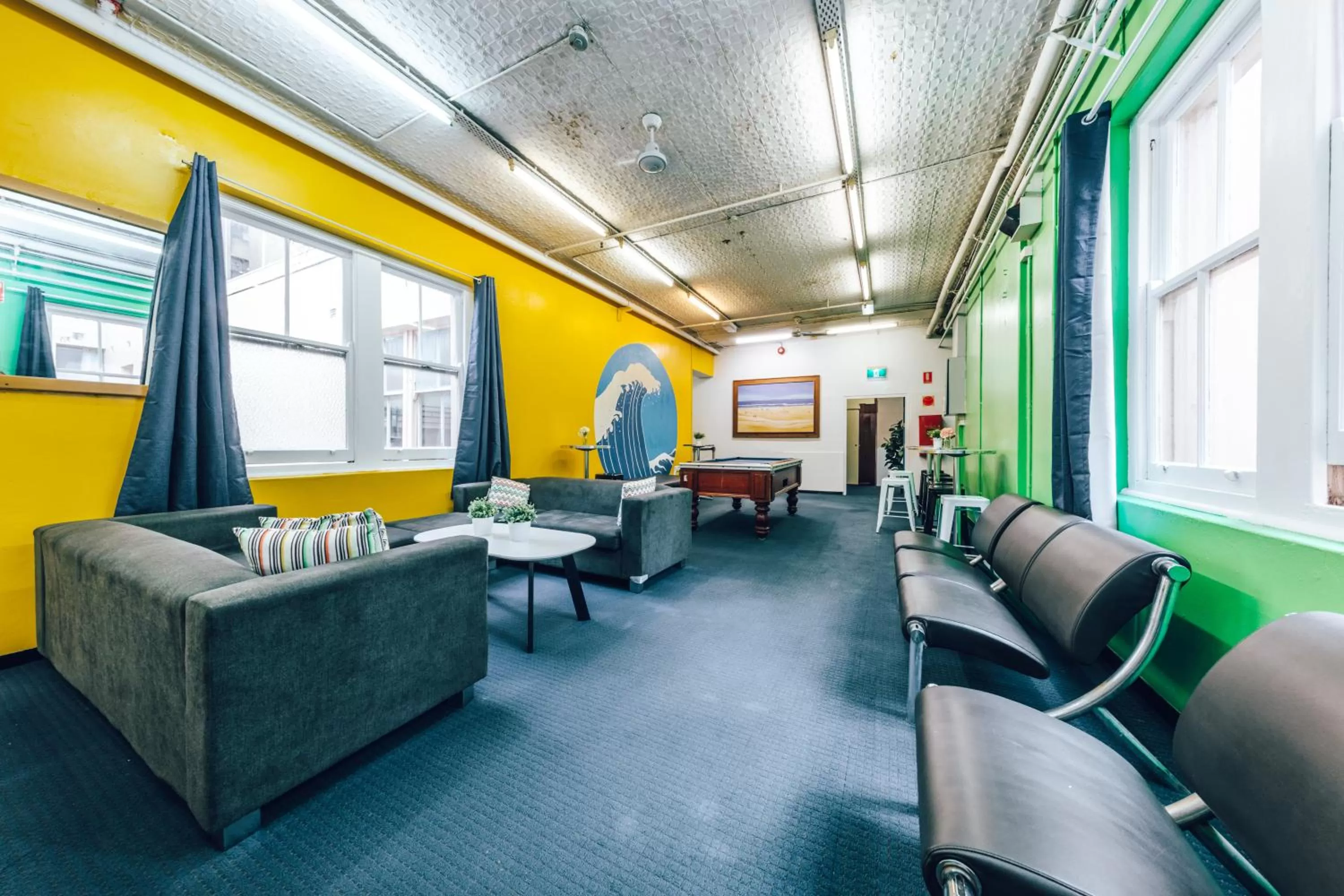 Billiard in Maze Backpackers - Sydney