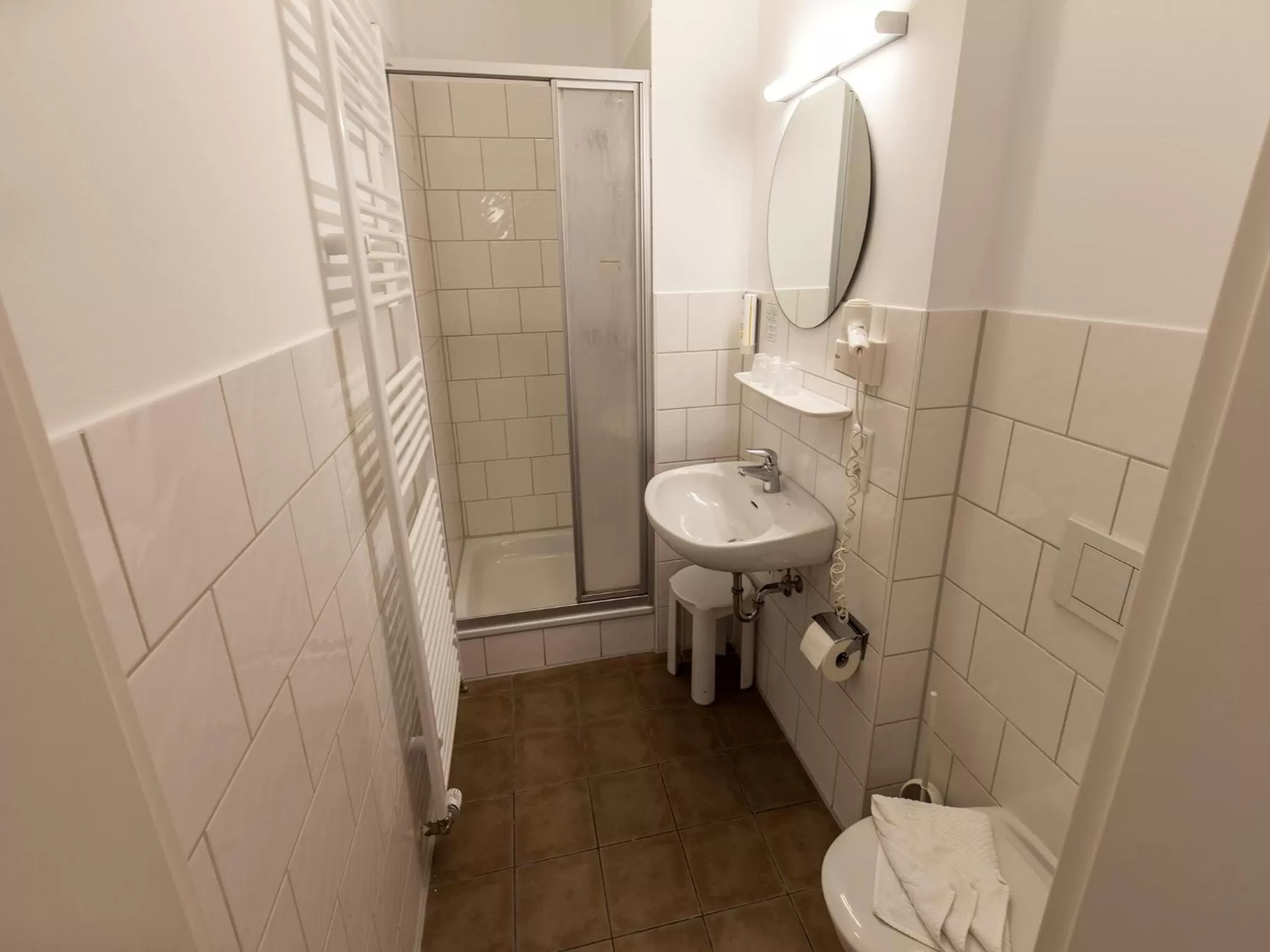 Shower in Hotel Weisse Düne