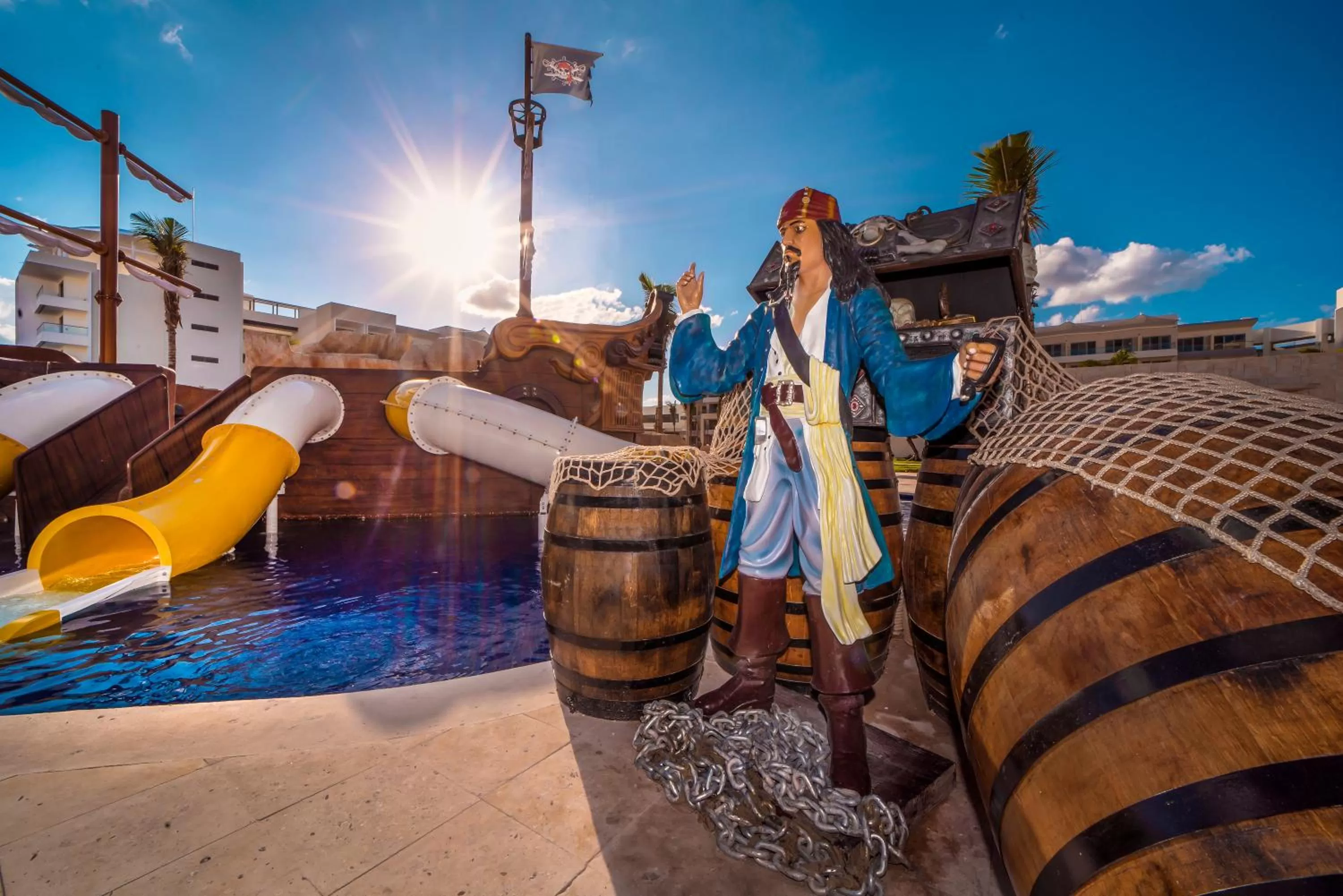 Aqua park in Planet Hollywood Cancun by Royalton, An Autograph Collection All-Inclusive Resort