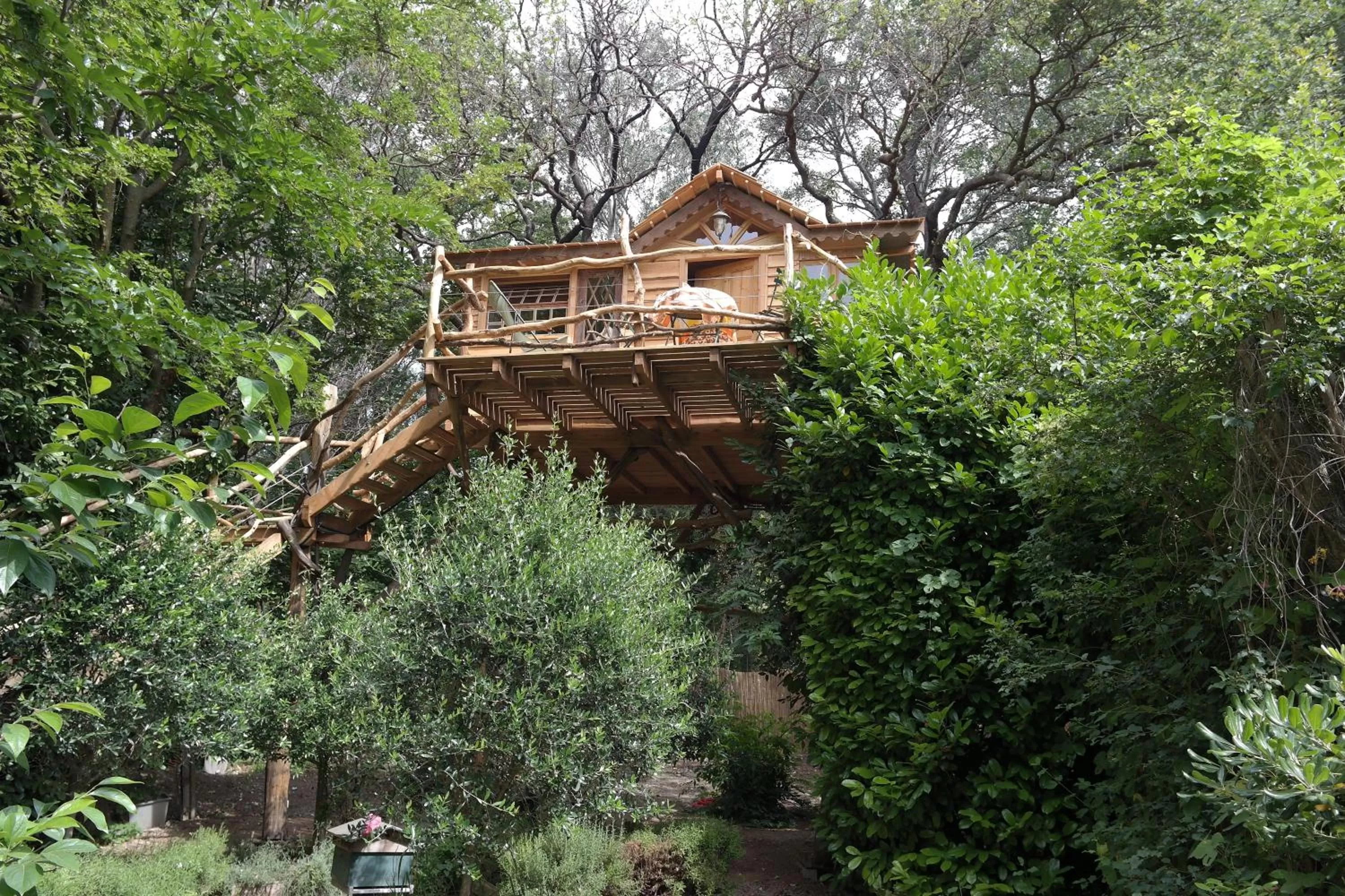 Photo of the whole room in Le Pavillon Vert - B&B