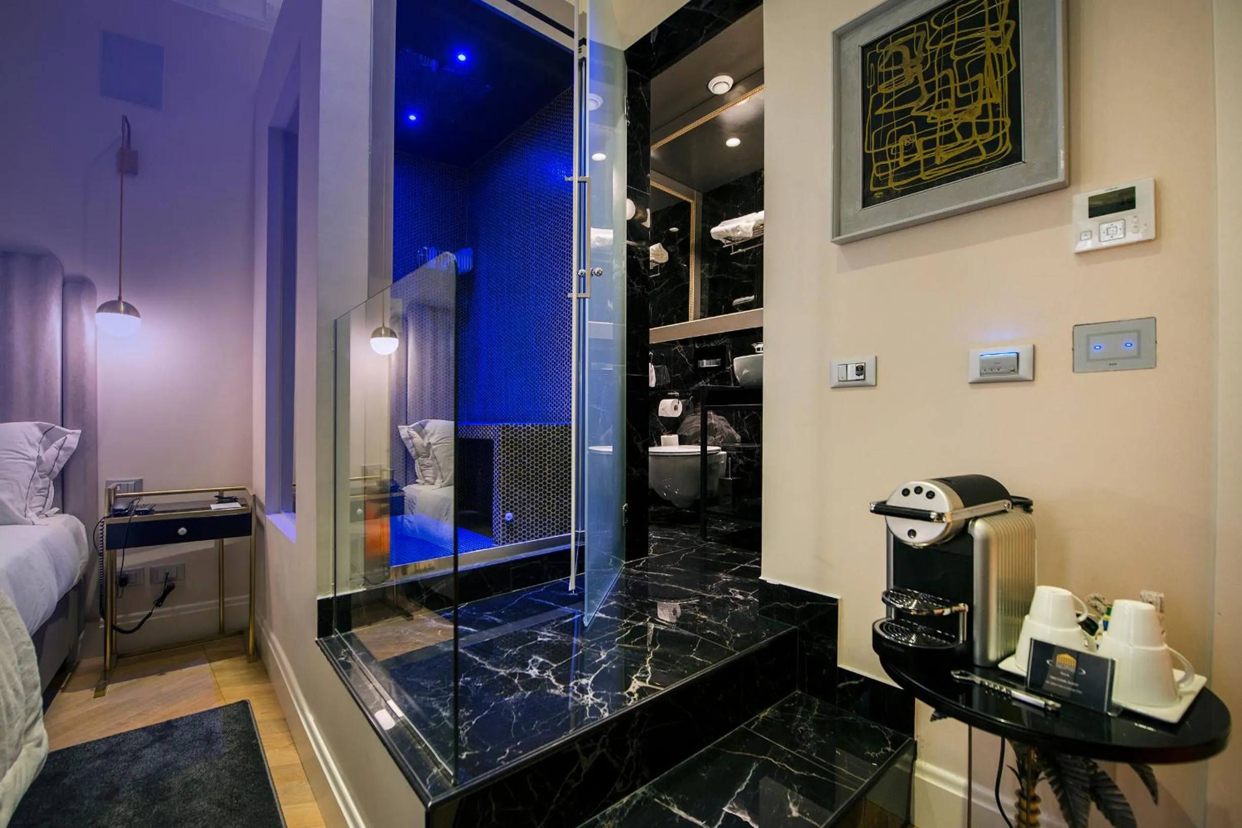 Sauna, Bed in Torre Argentina Relais - Residenze di Charme