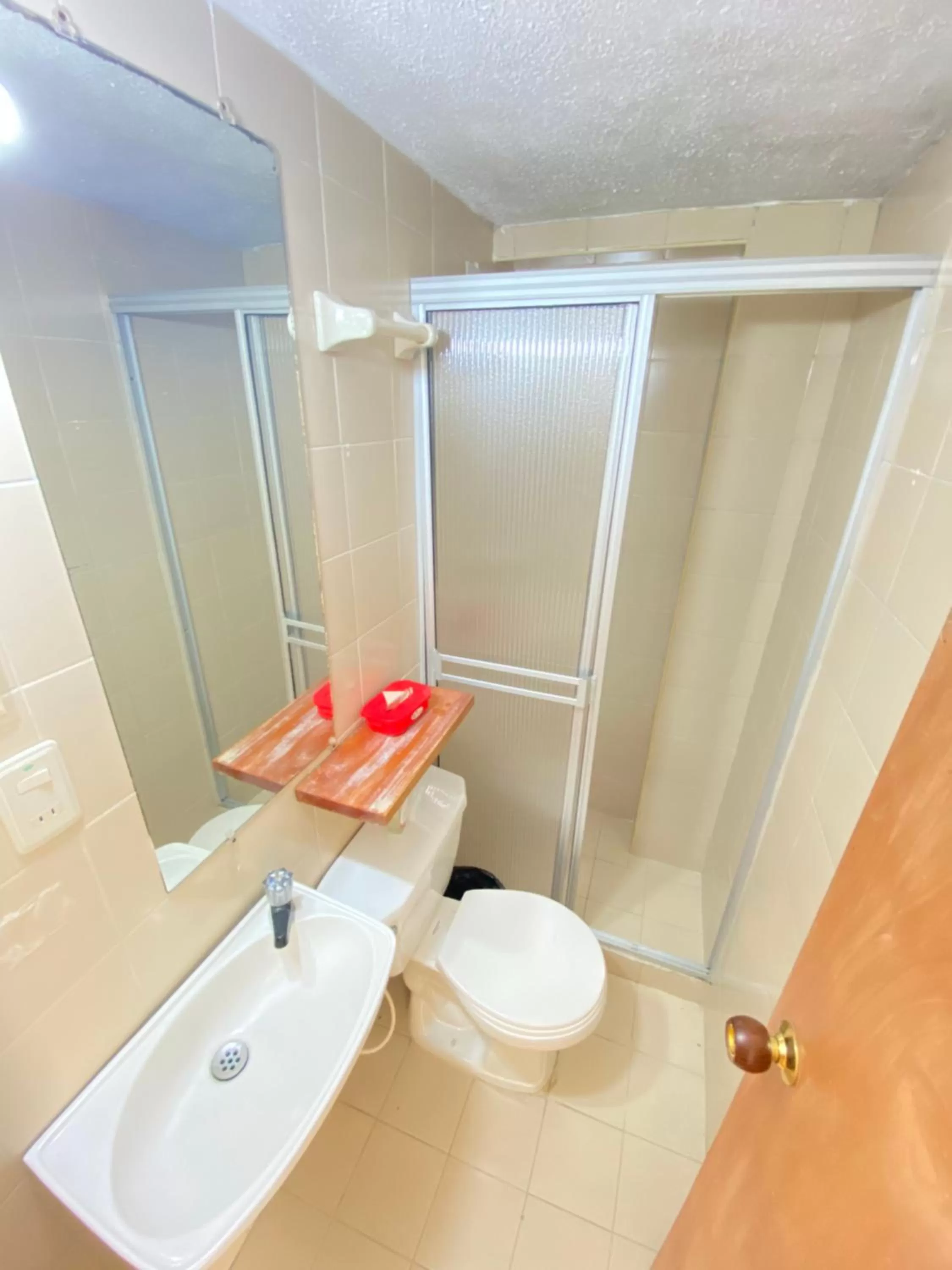 Bathroom in Eco Lodge La Juanita