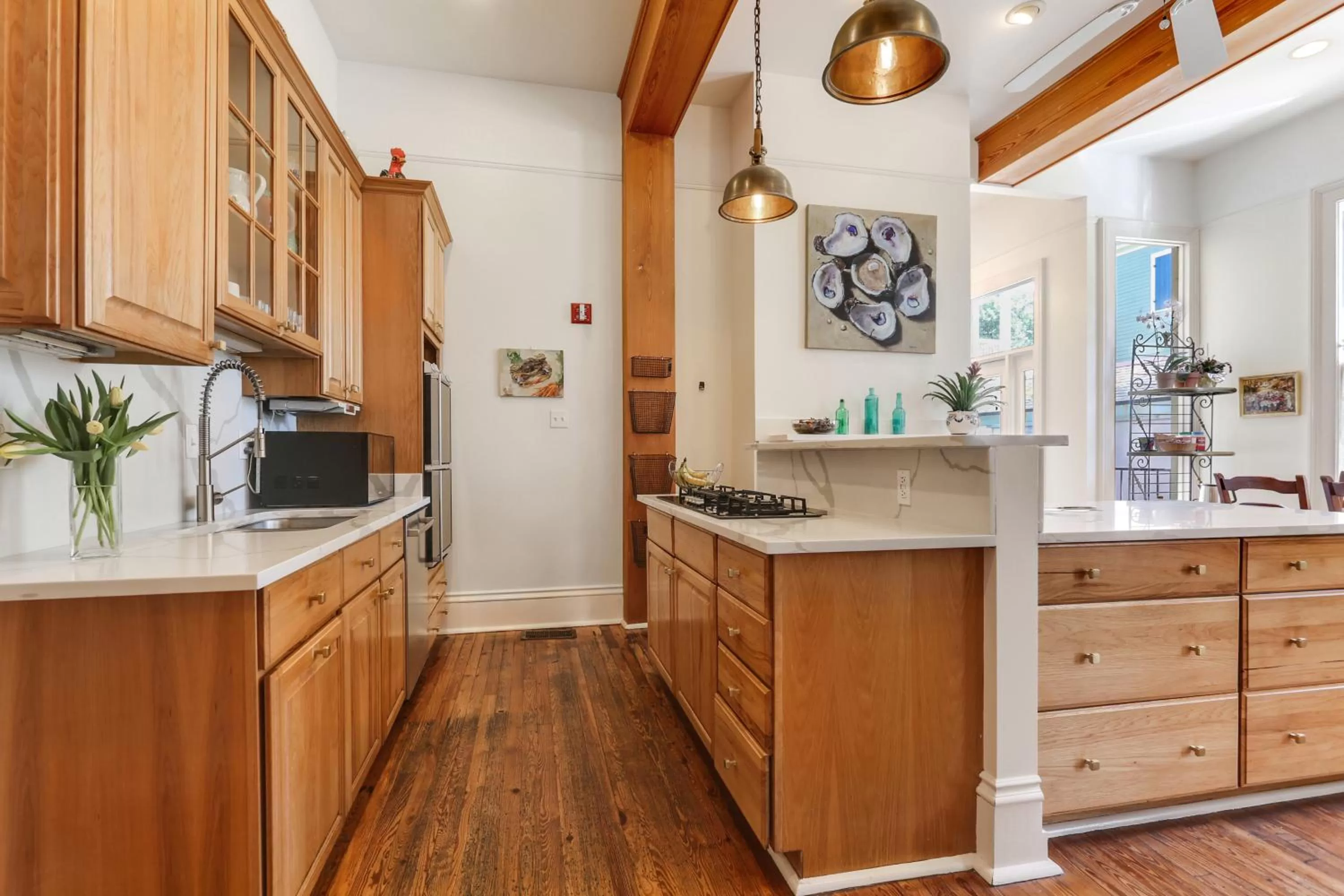 Kitchen or kitchenette in Maison Perrier Bed & Breakfast