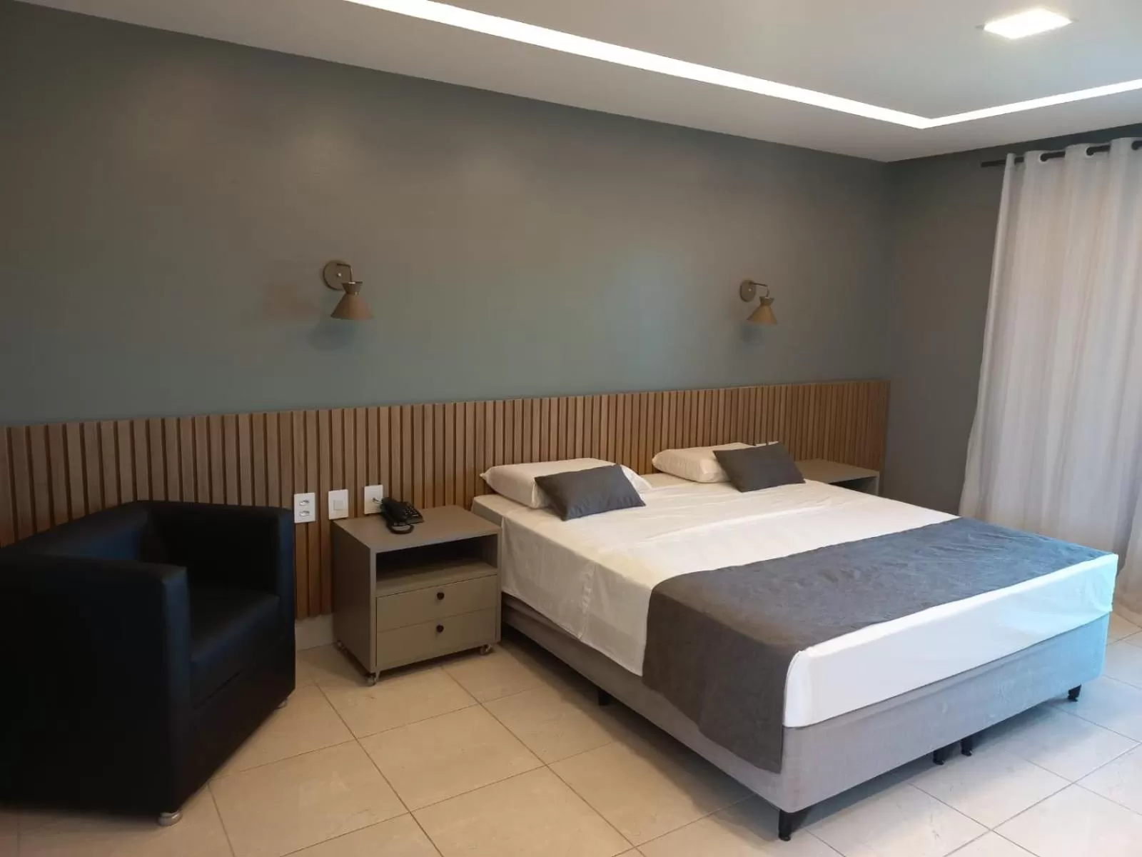 Bed in Hotel Adventure São Luís