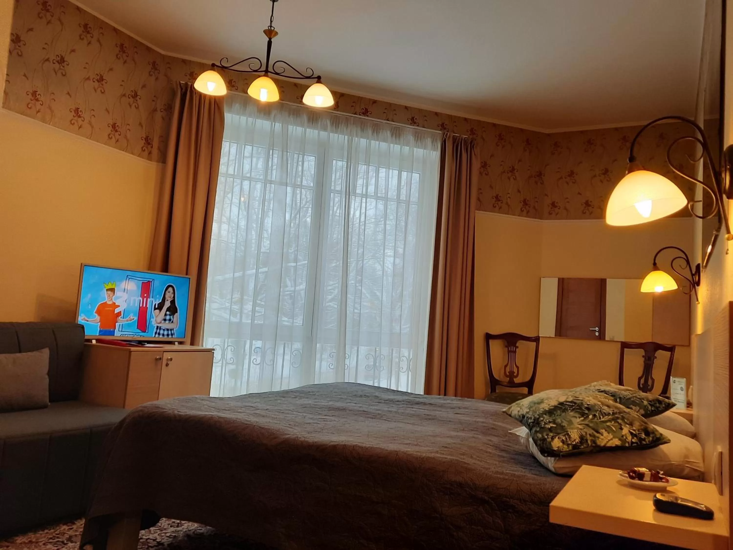 Photo of the whole room, Bed in Hotel Pils with Self-Check in