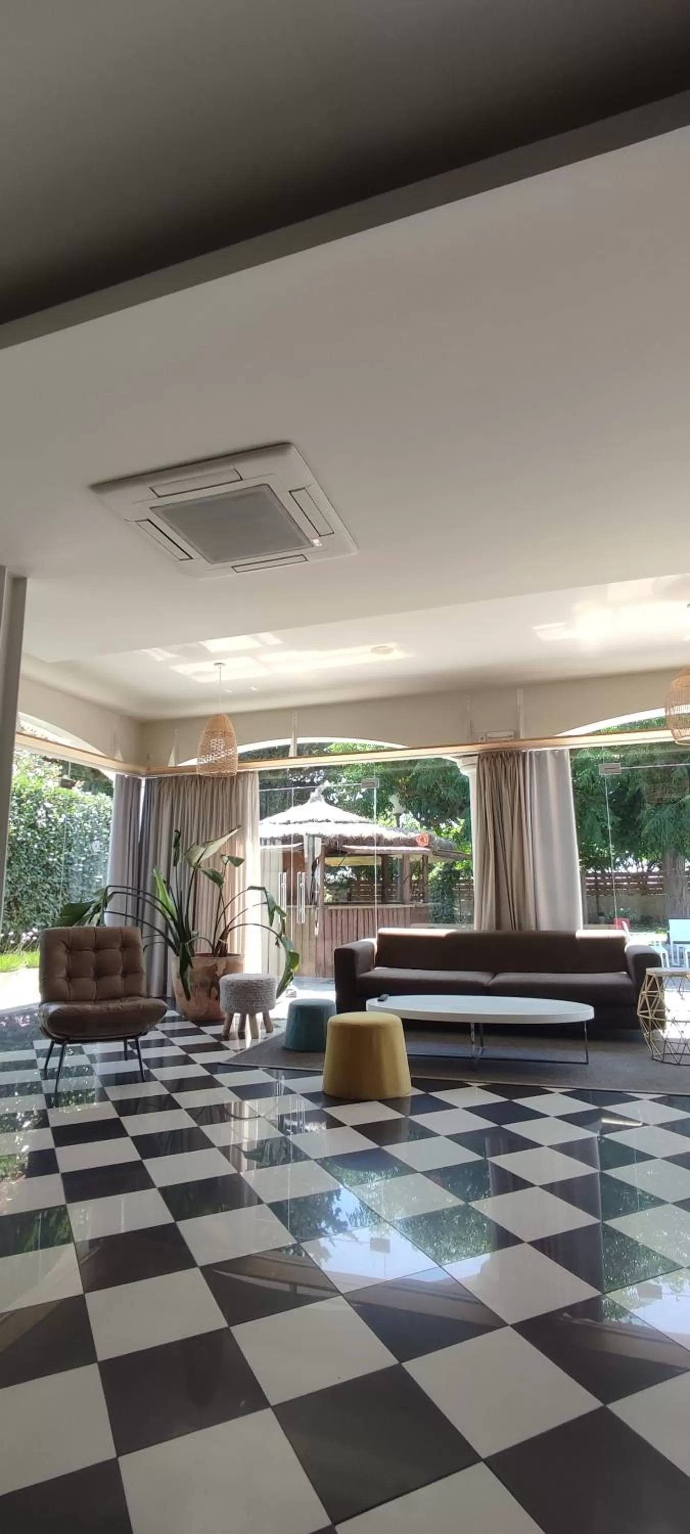 Living room in Hotel & Restaurant Figueres Parc