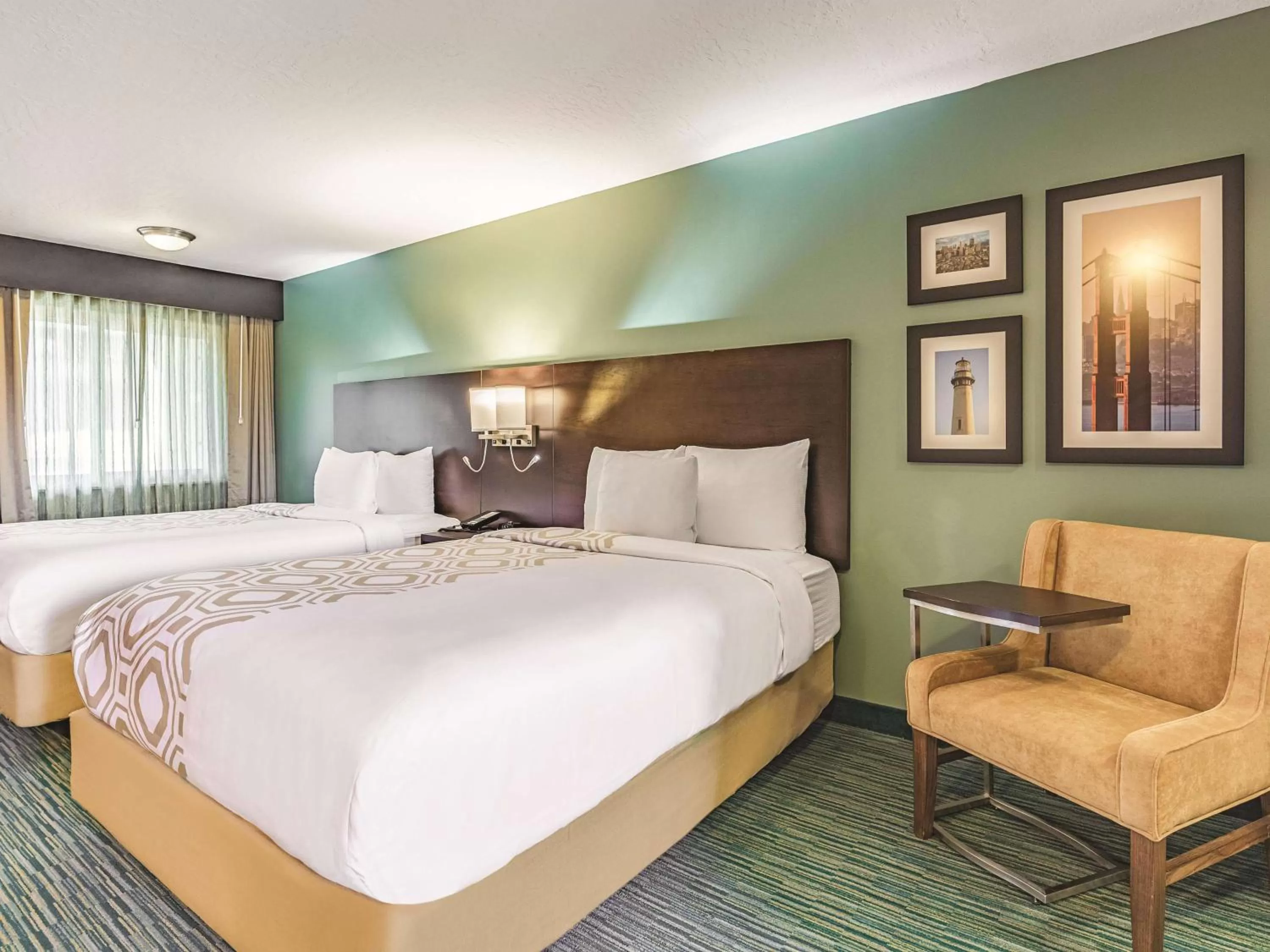 Photo of the whole room, Bed in La Quinta by Wyndham San Francisco Airport West Millbrae FREE AIRPORT SHUTTLE