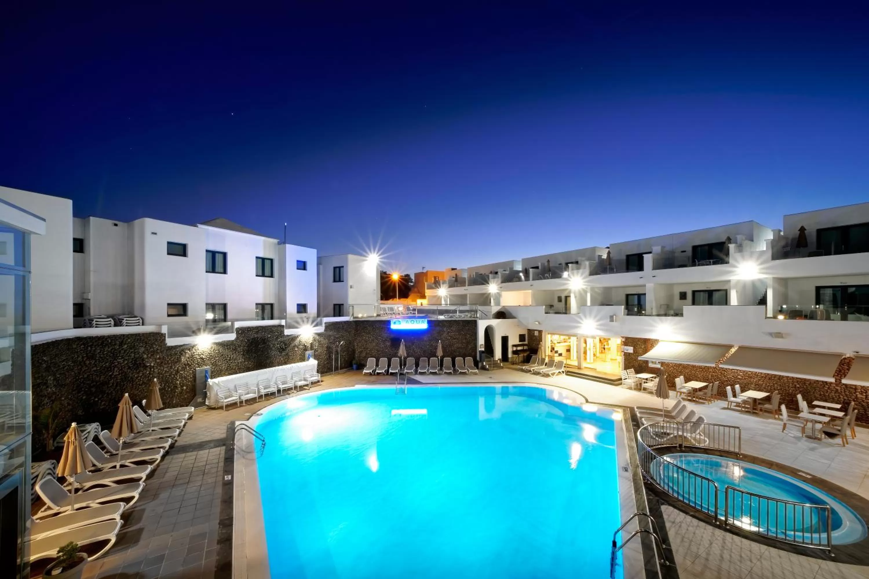 Property building in Aqua Suites