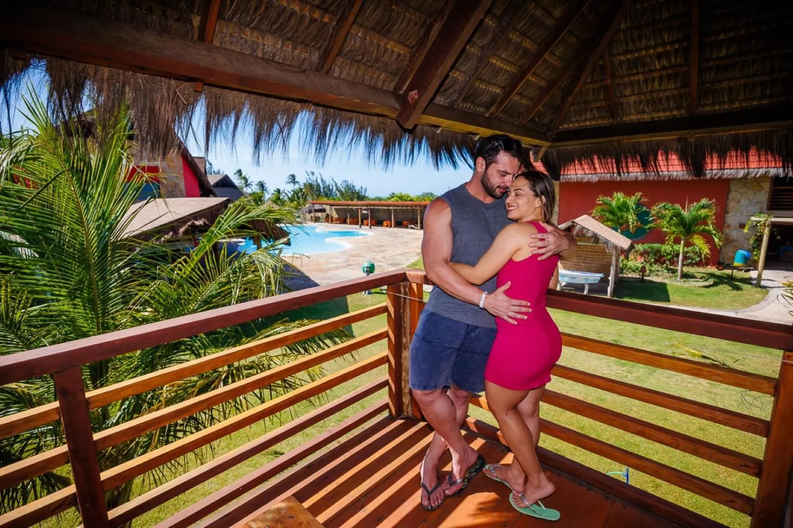 People in Carnaubinha Praia Resort