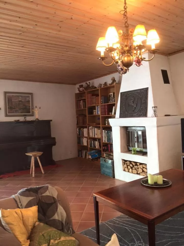 Property building, Seating Area in skummeslöv B & B