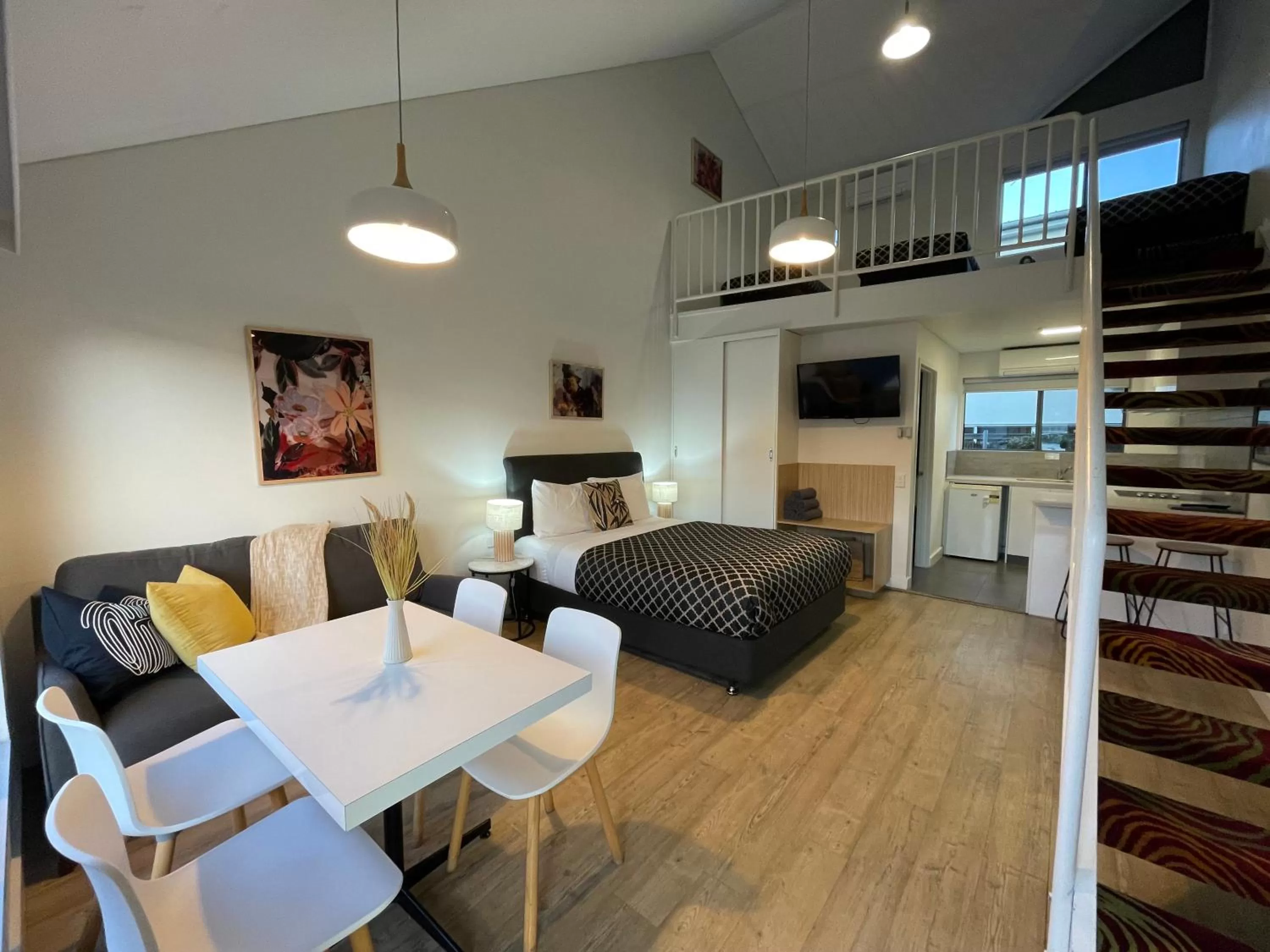 Bedroom in Coastal Motel