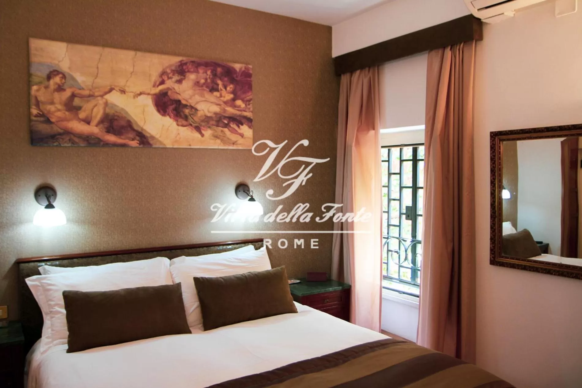 Bed in Villa della Fonte