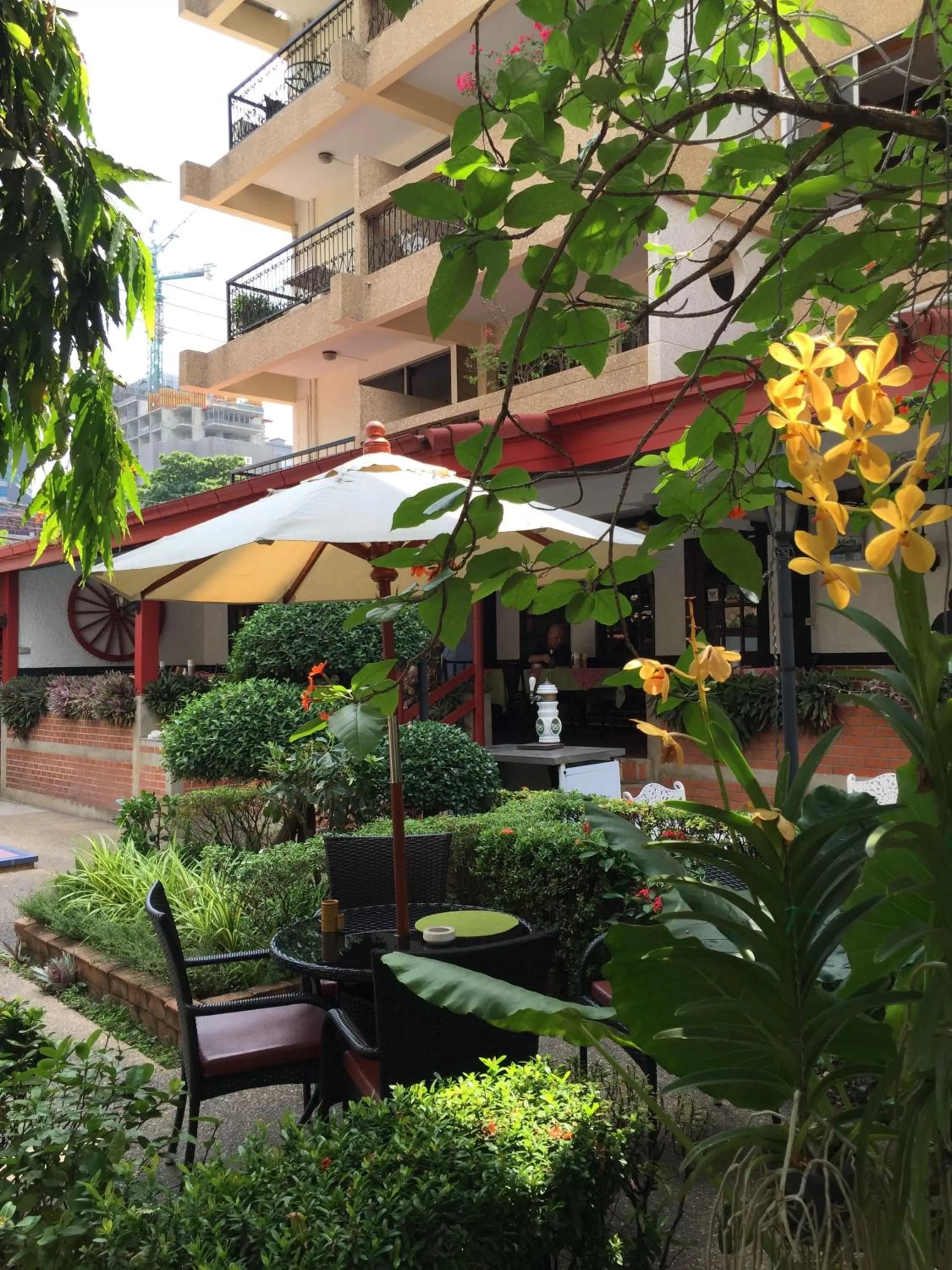 Facade/entrance in Stable Lodge - SHA Certified