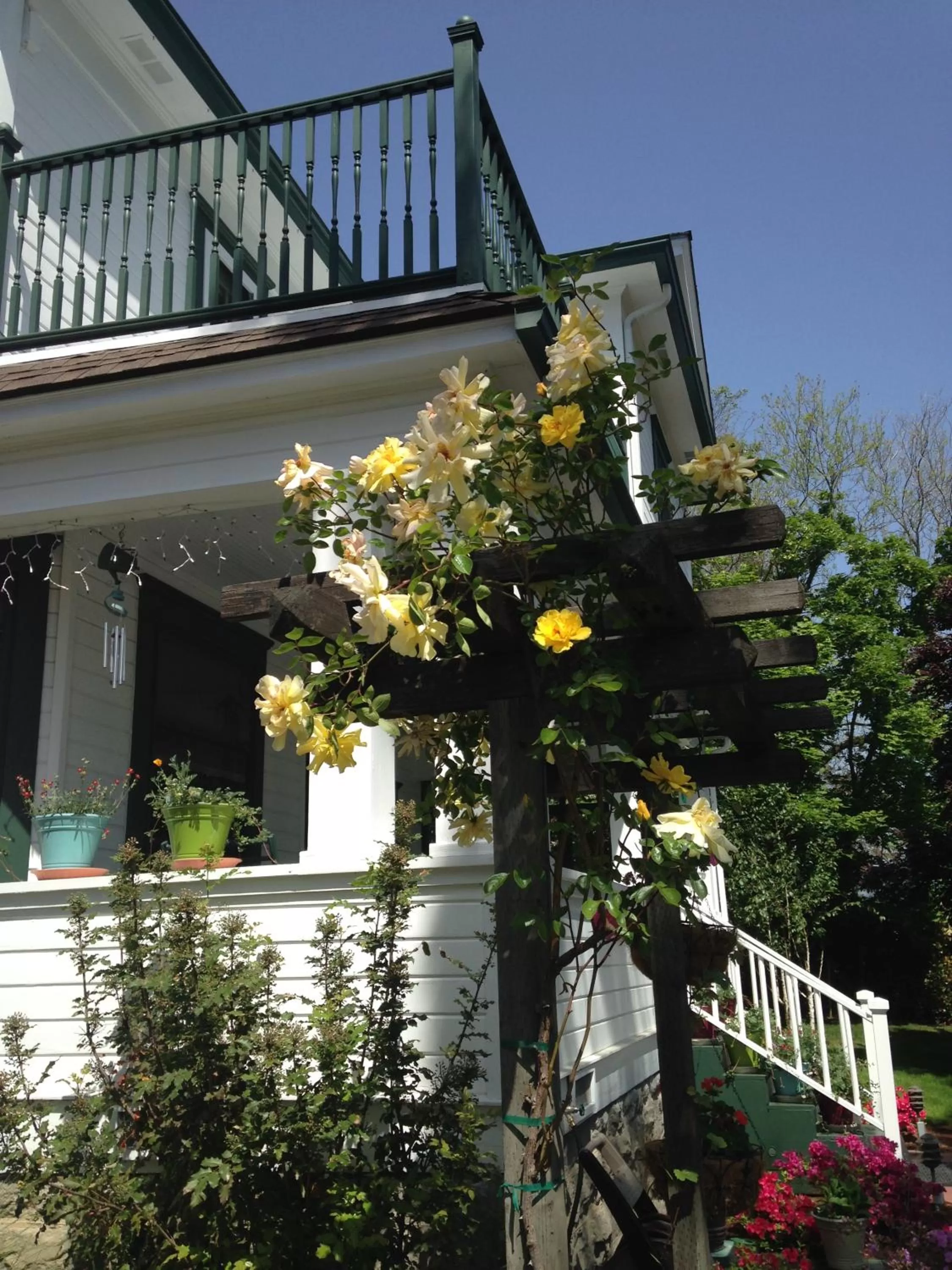 Garden in Abigail's Bed and Breakfast Inn